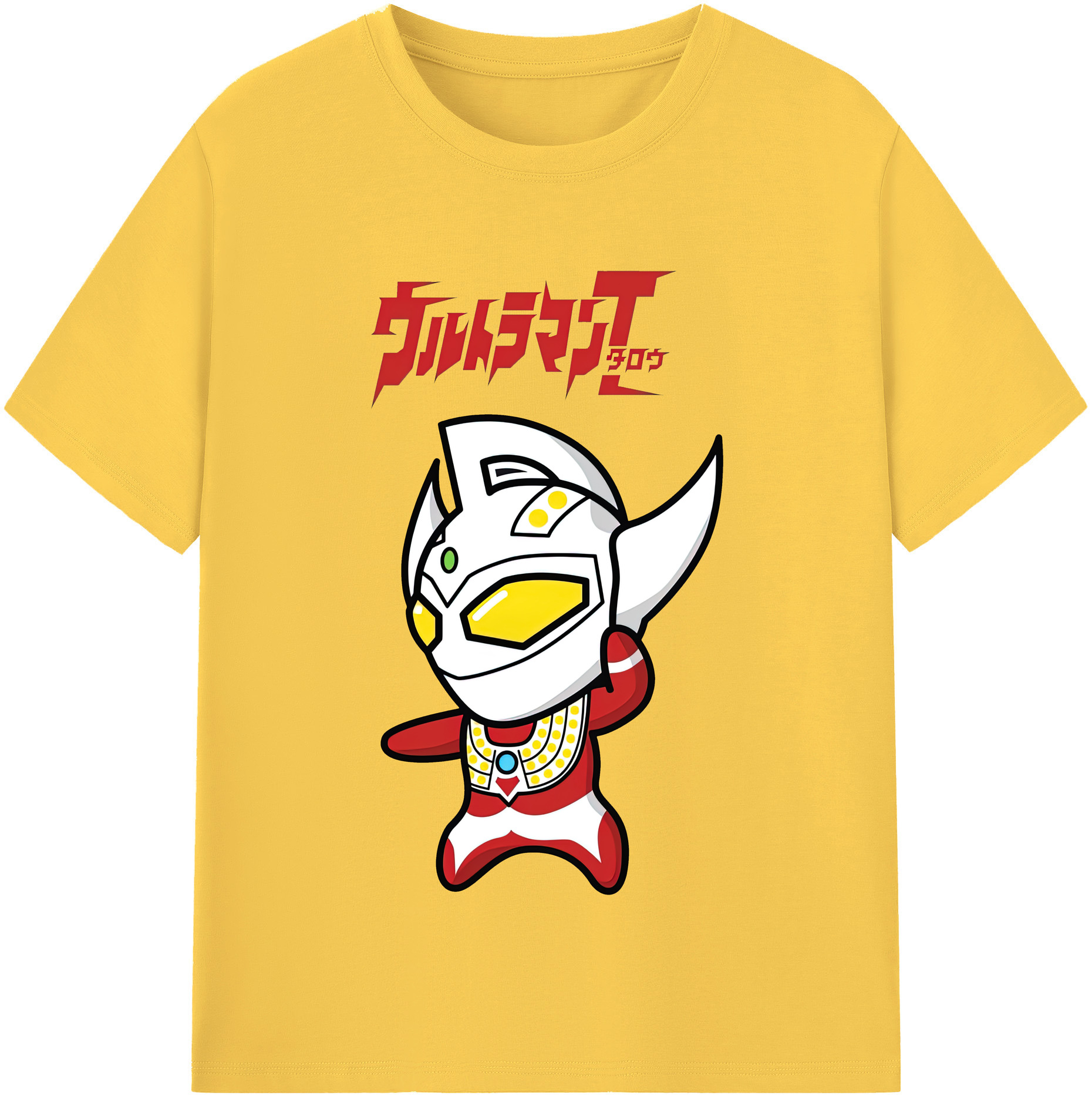 （画像用） ウルトラマン Ultraman 綿100％半袖Tシャツ（フロントプリント）