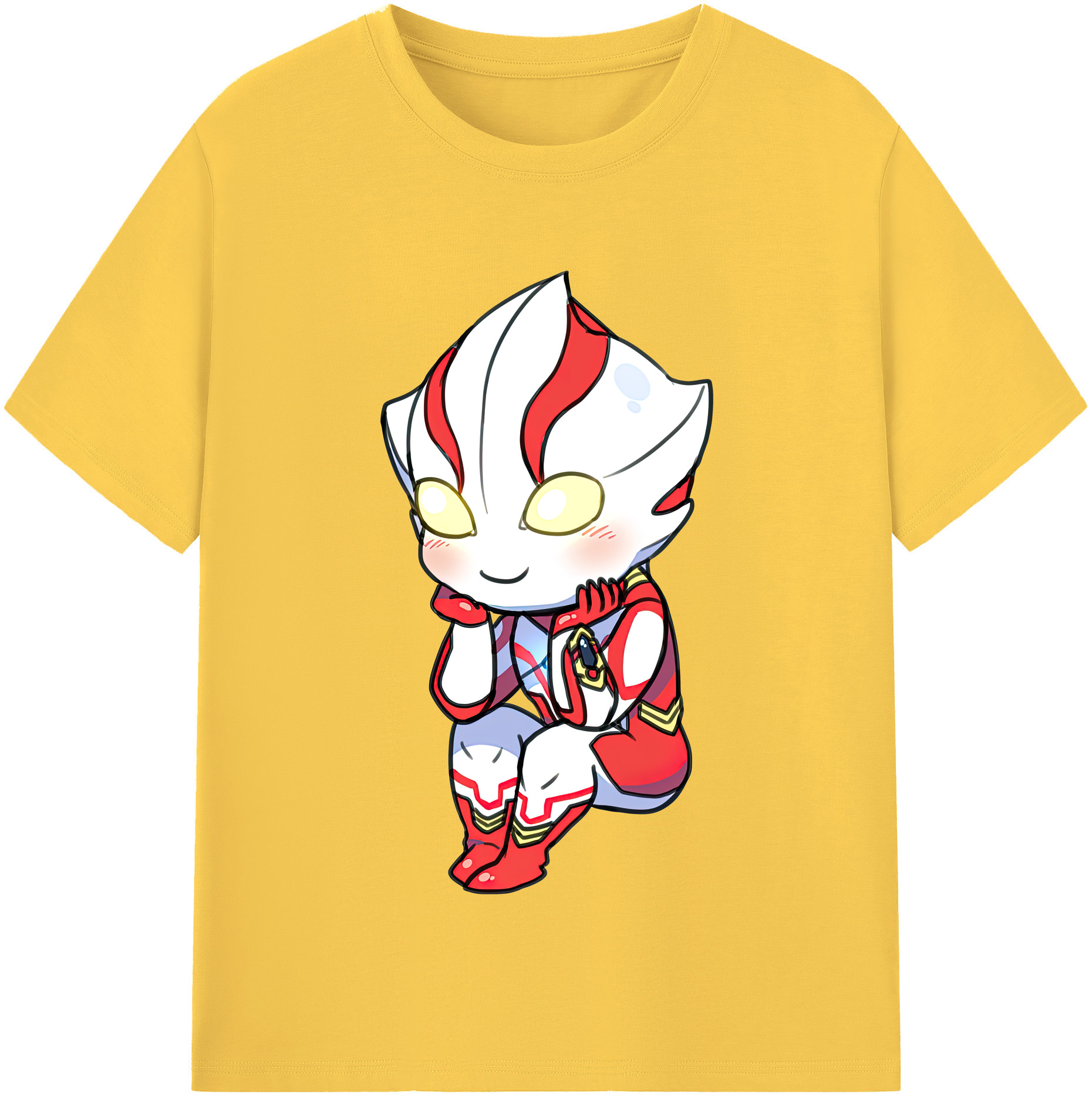 （画像用） ウルトラマン Ultraman 綿100％半袖Tシャツ（フロントプリント）