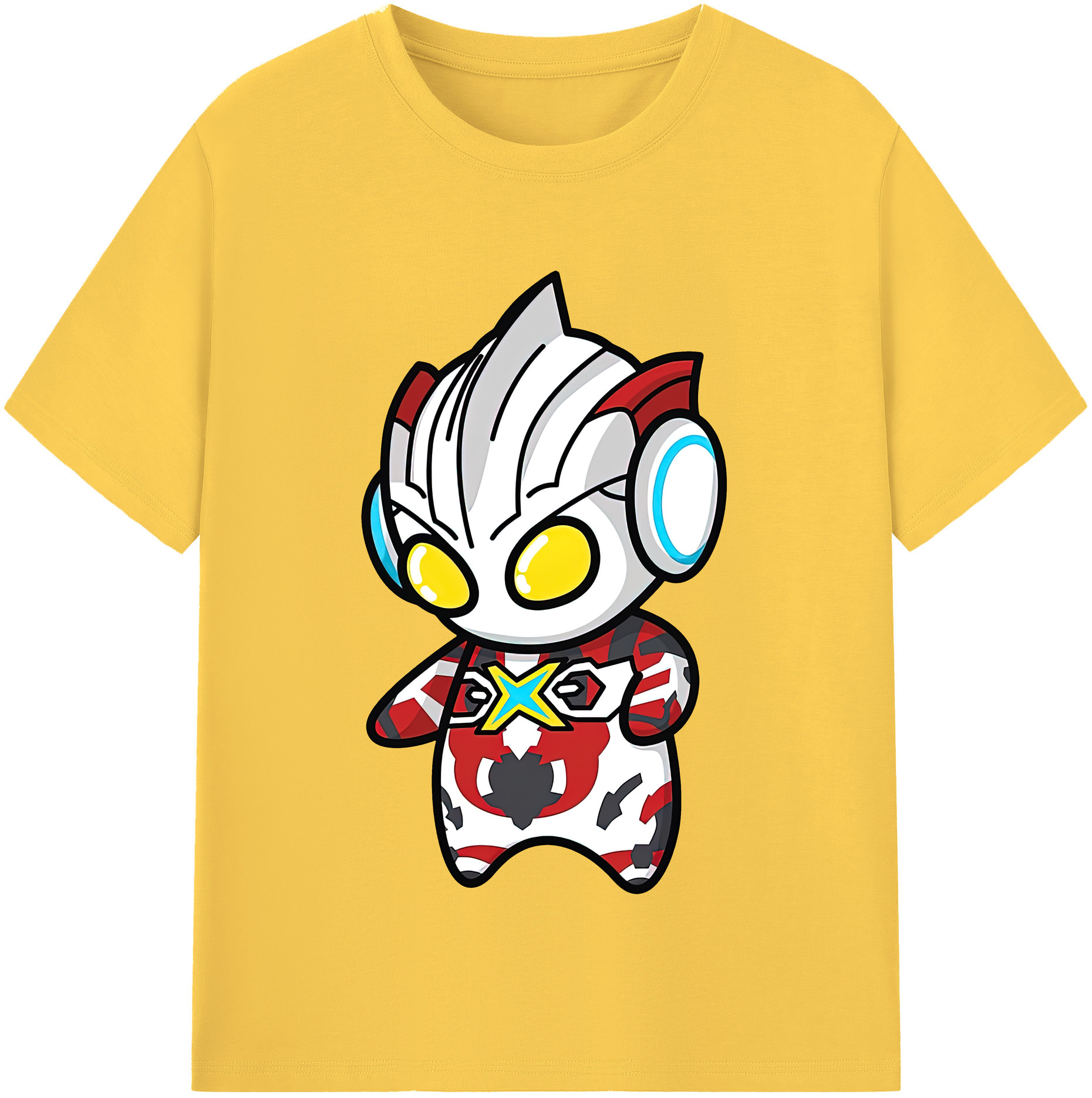 （画像用） ウルトラマン Ultraman 綿100％半袖Tシャツ（フロントプリント）