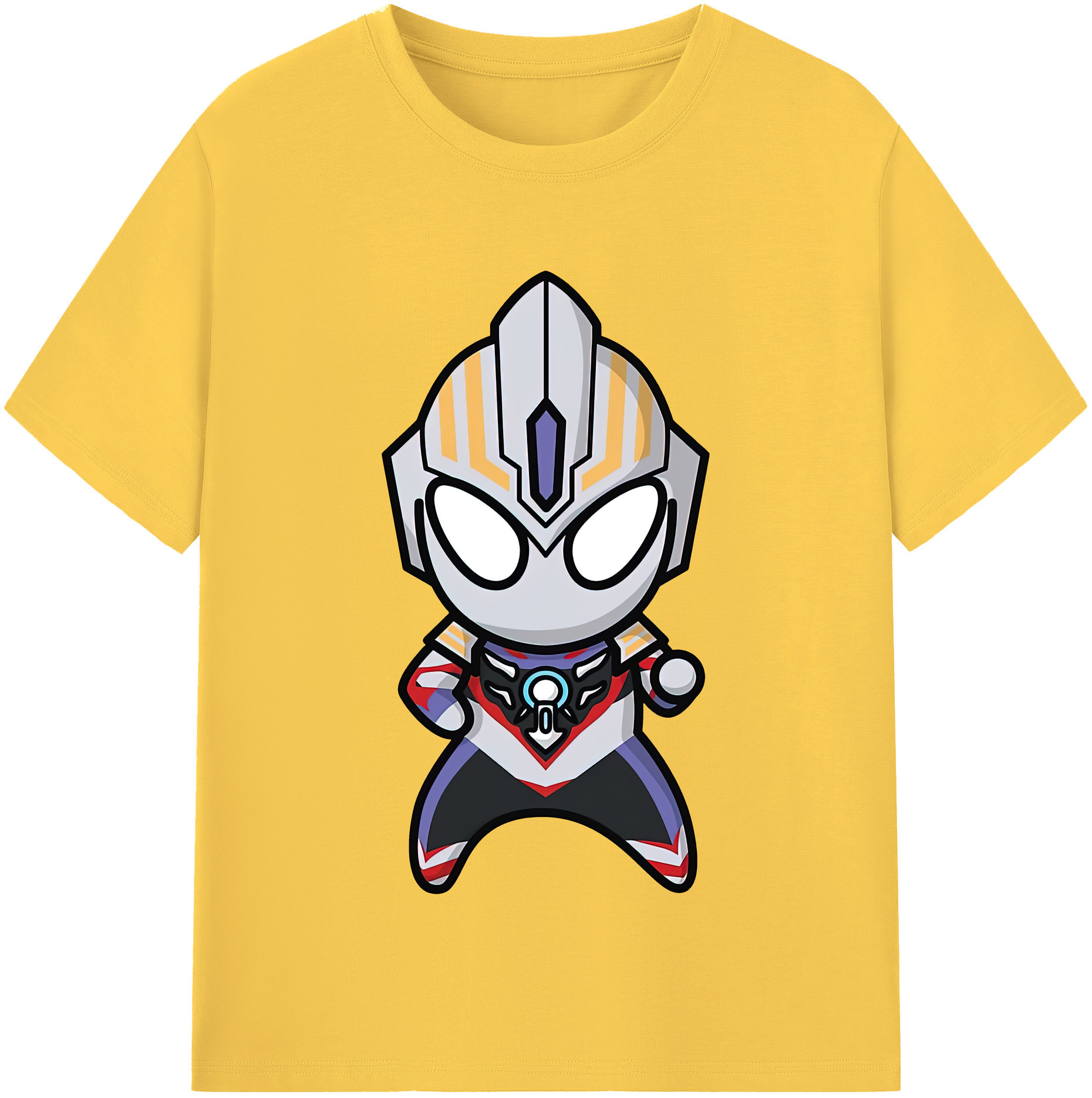 （画像用） ウルトラマン Ultraman 綿100％半袖Tシャツ（フロントプリント）