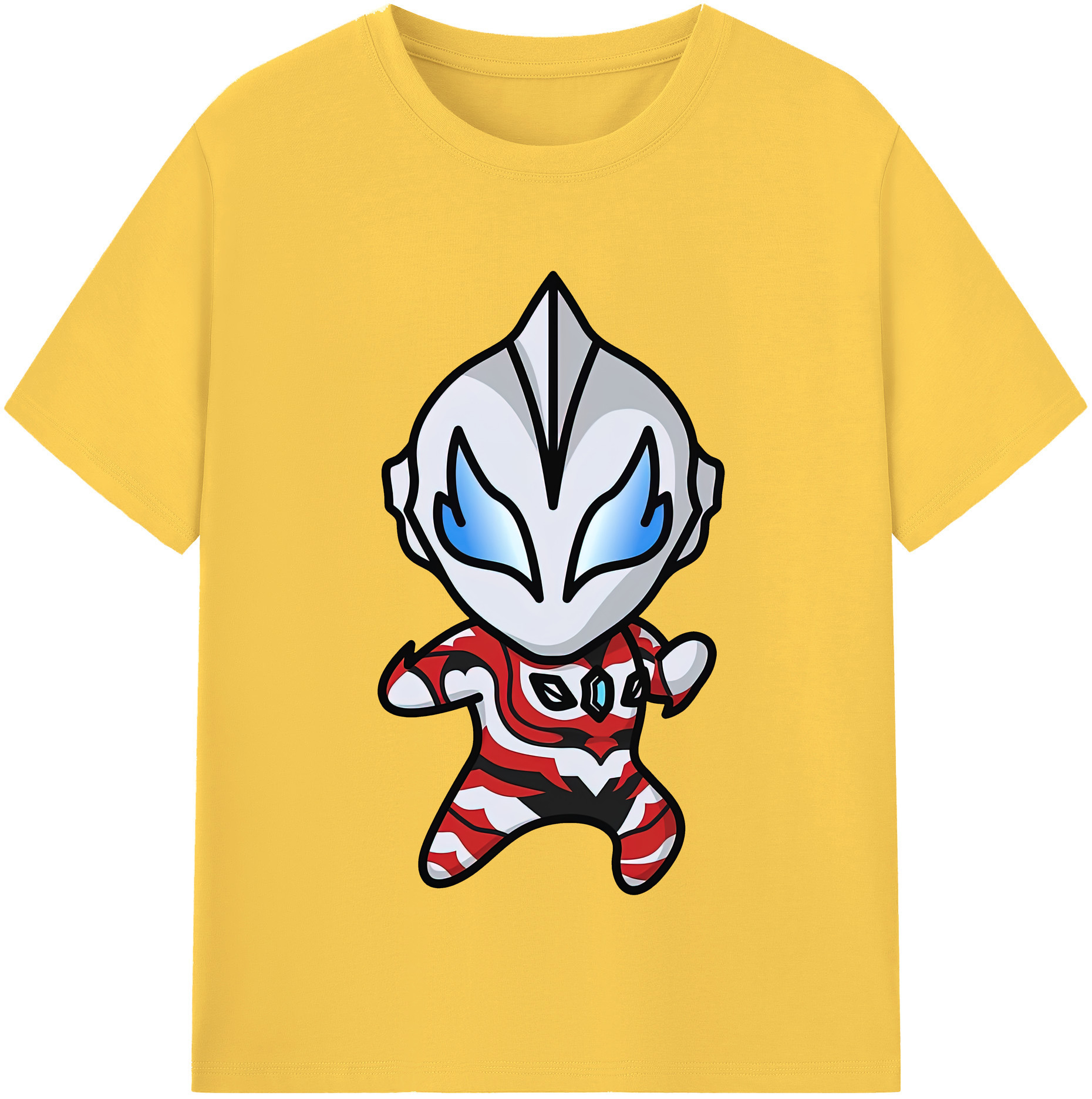（画像用） ウルトラマン Ultraman 綿100％半袖Tシャツ（フロントプリント）