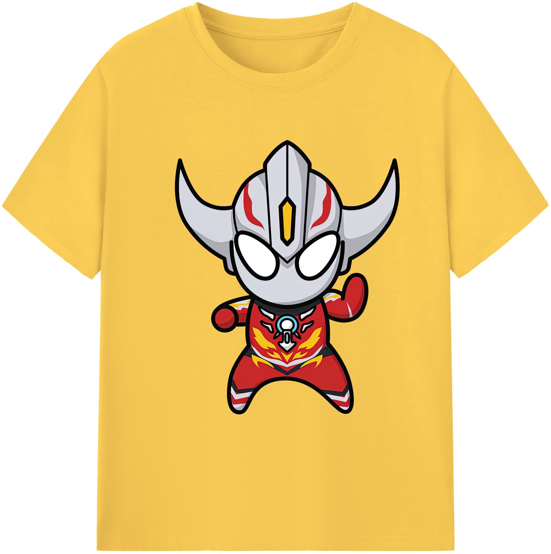 （画像用） ウルトラマン Ultraman 綿100％半袖Tシャツ（フロントプリント）