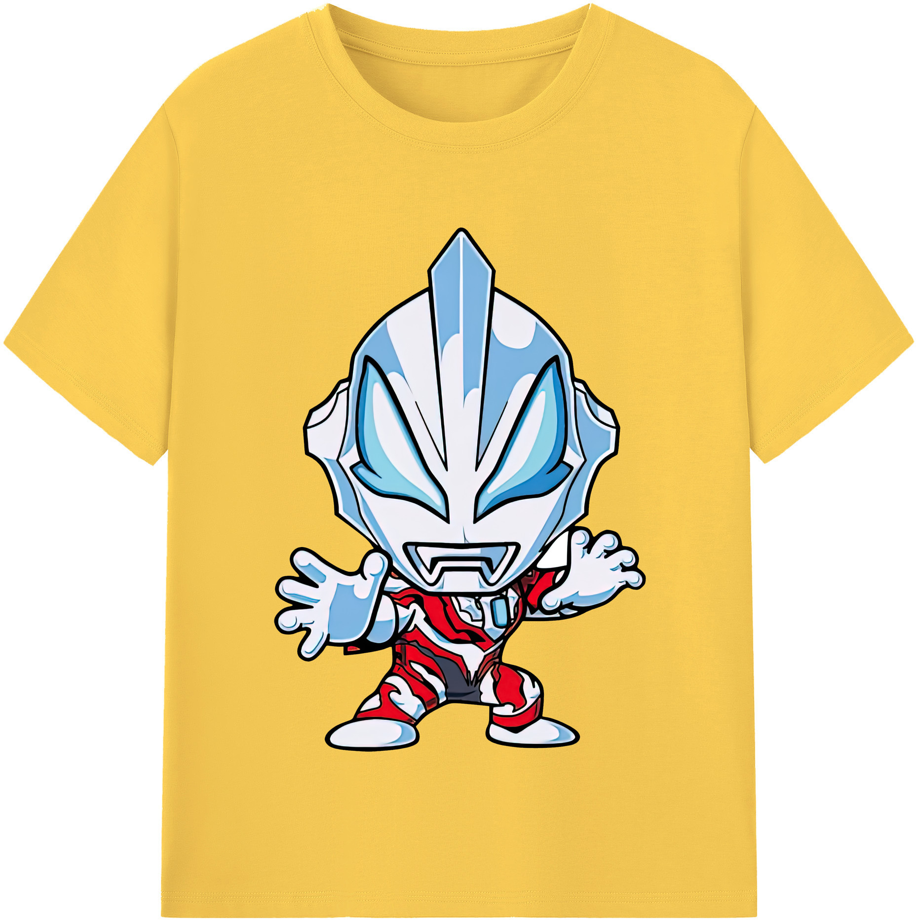 （画像用） ウルトラマン Ultraman 綿100％半袖Tシャツ（フロントプリント）