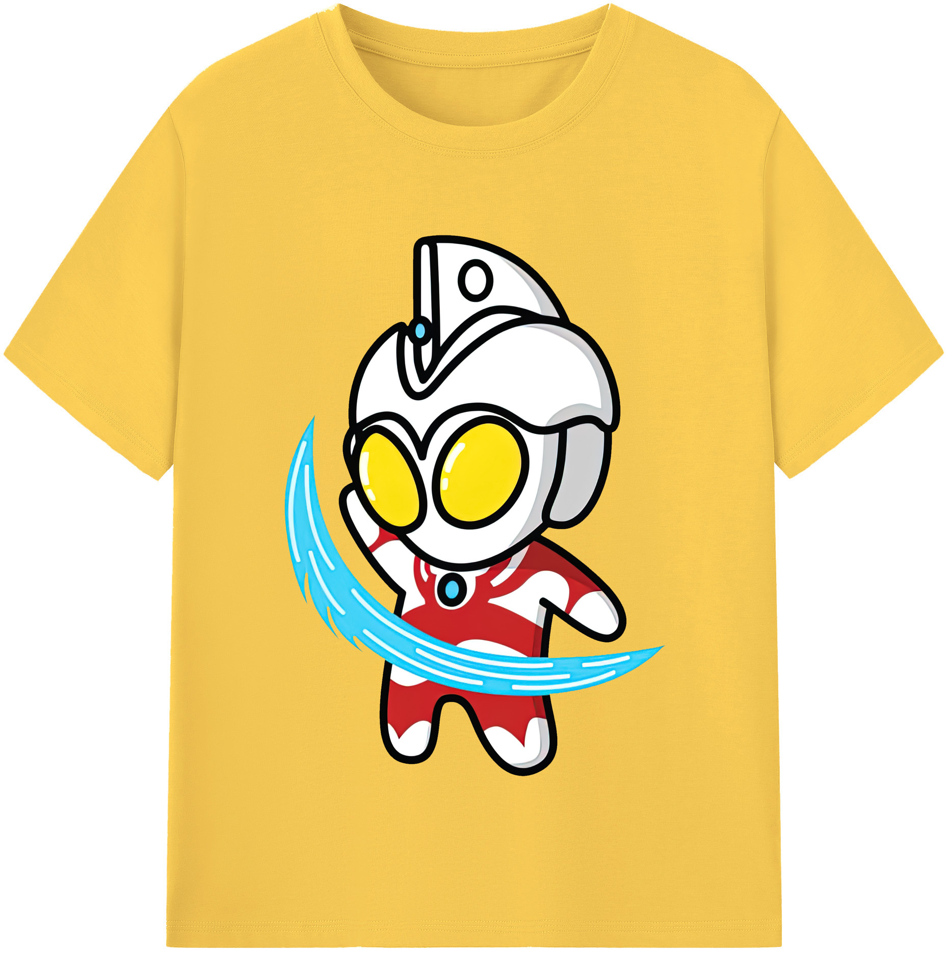 （画像用） ウルトラマン Ultraman 綿100％半袖Tシャツ（フロントプリント）