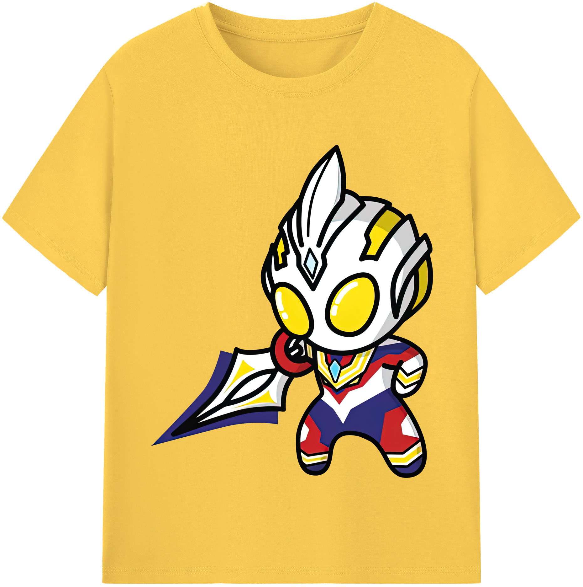 （画像用） ウルトラマン Ultraman 綿100％半袖Tシャツ（フロントプリント）