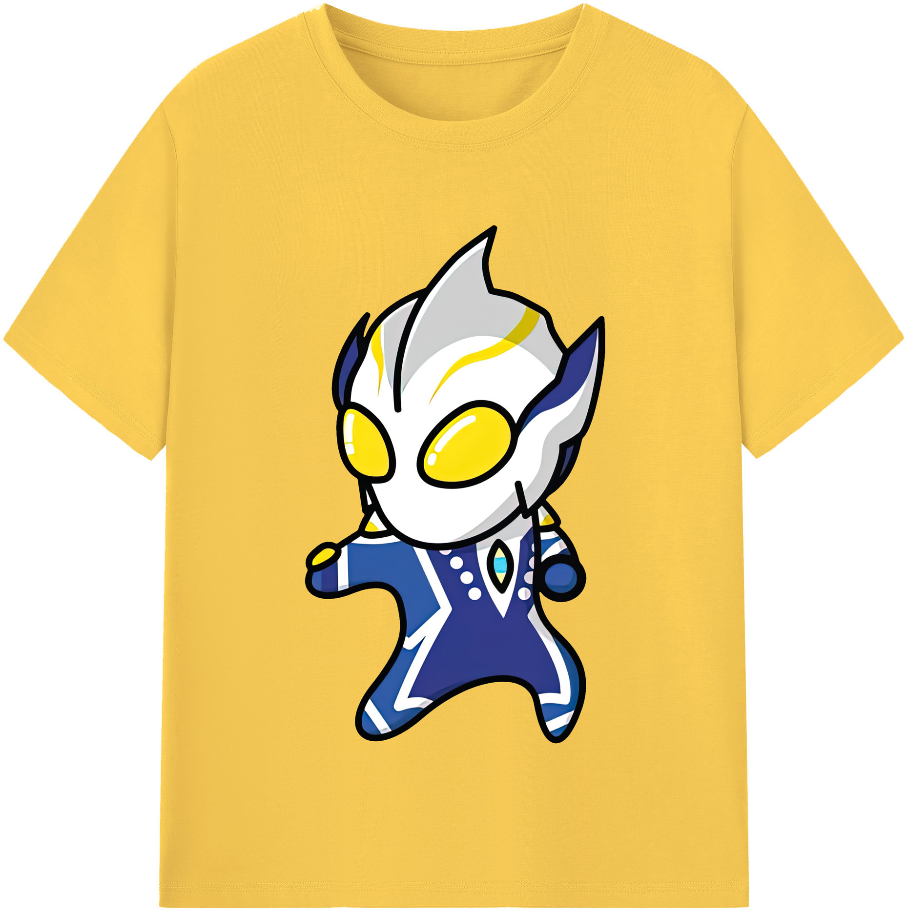 （画像用） ウルトラマン Ultraman 綿100％半袖Tシャツ（フロントプリント）