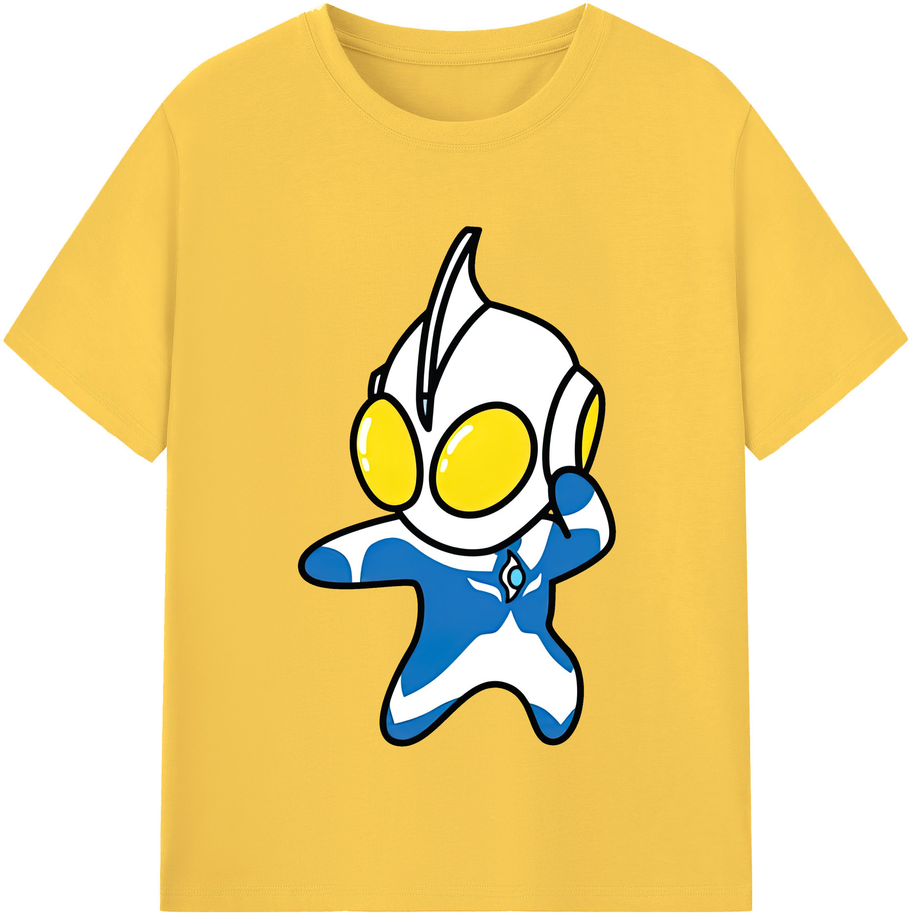 （画像用） ウルトラマン Ultraman 綿100％半袖Tシャツ（フロントプリント）