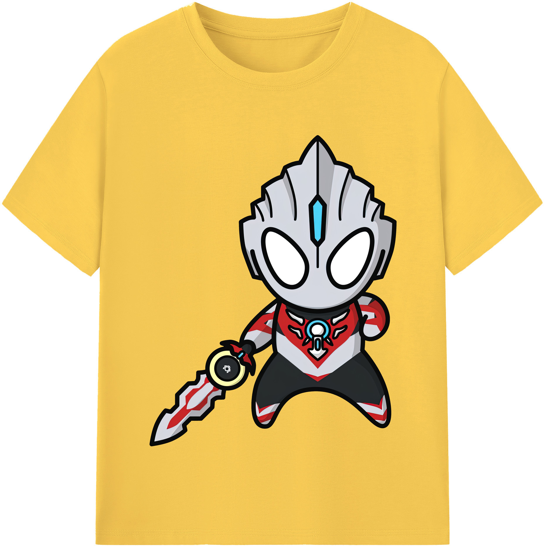 （画像用） ウルトラマン Ultraman 綿100％半袖Tシャツ（フロントプリント）