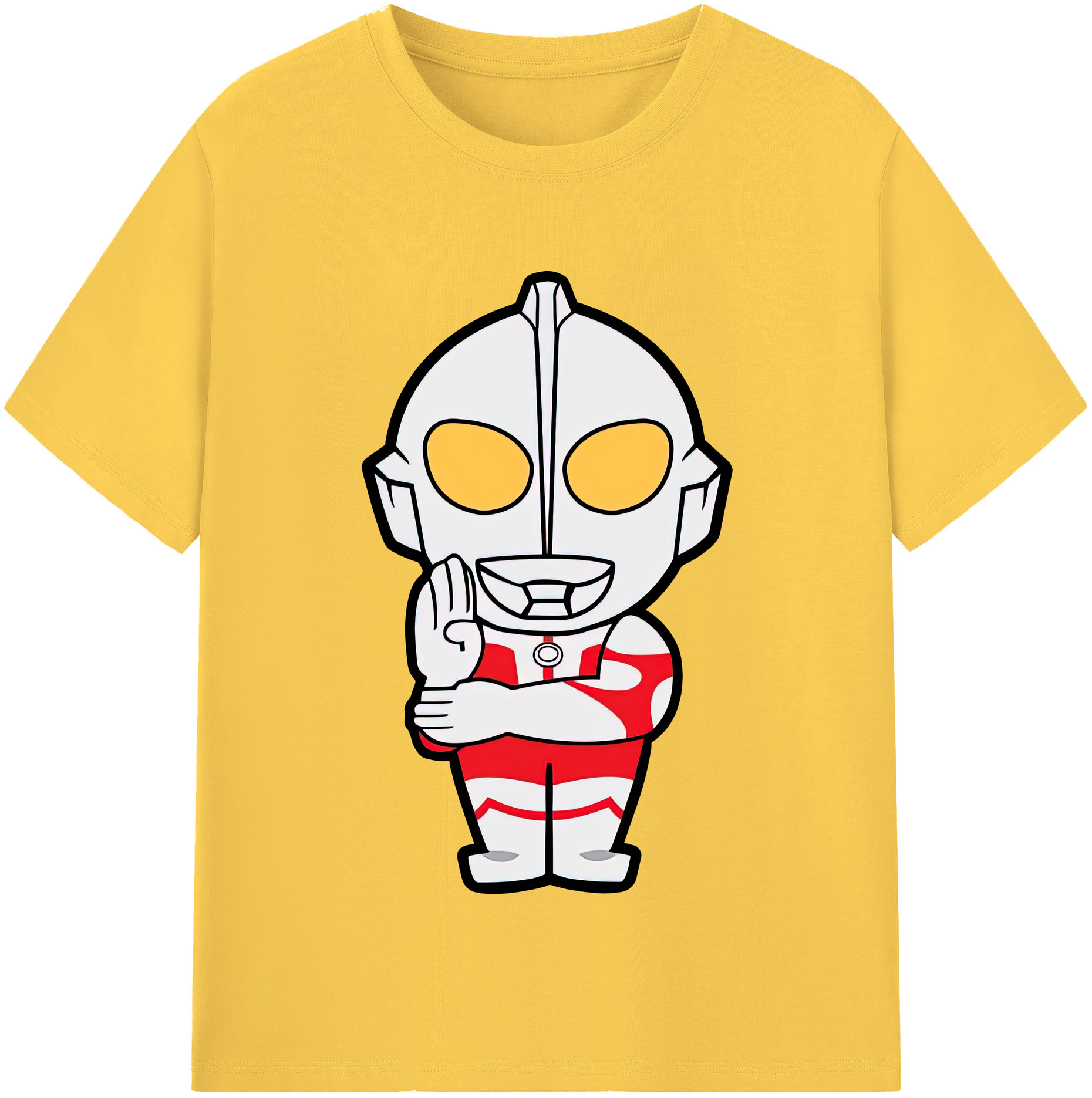 （画像用） ウルトラマン Ultraman 綿100％半袖Tシャツ（フロントプリント）