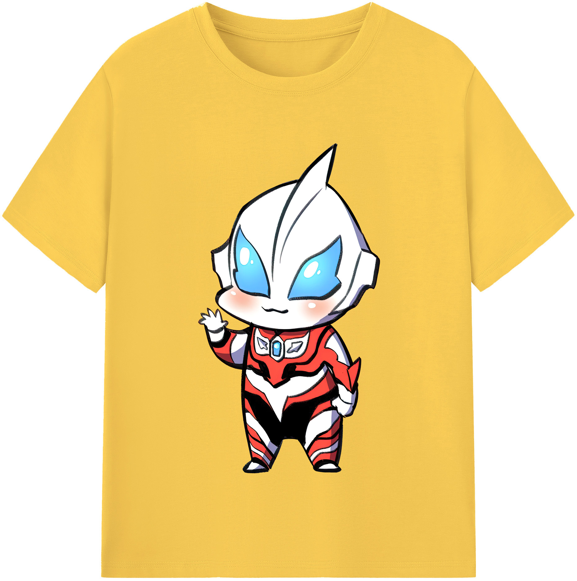 （画像用） ウルトラマン Ultraman 綿100％半袖Tシャツ（フロントプリント）