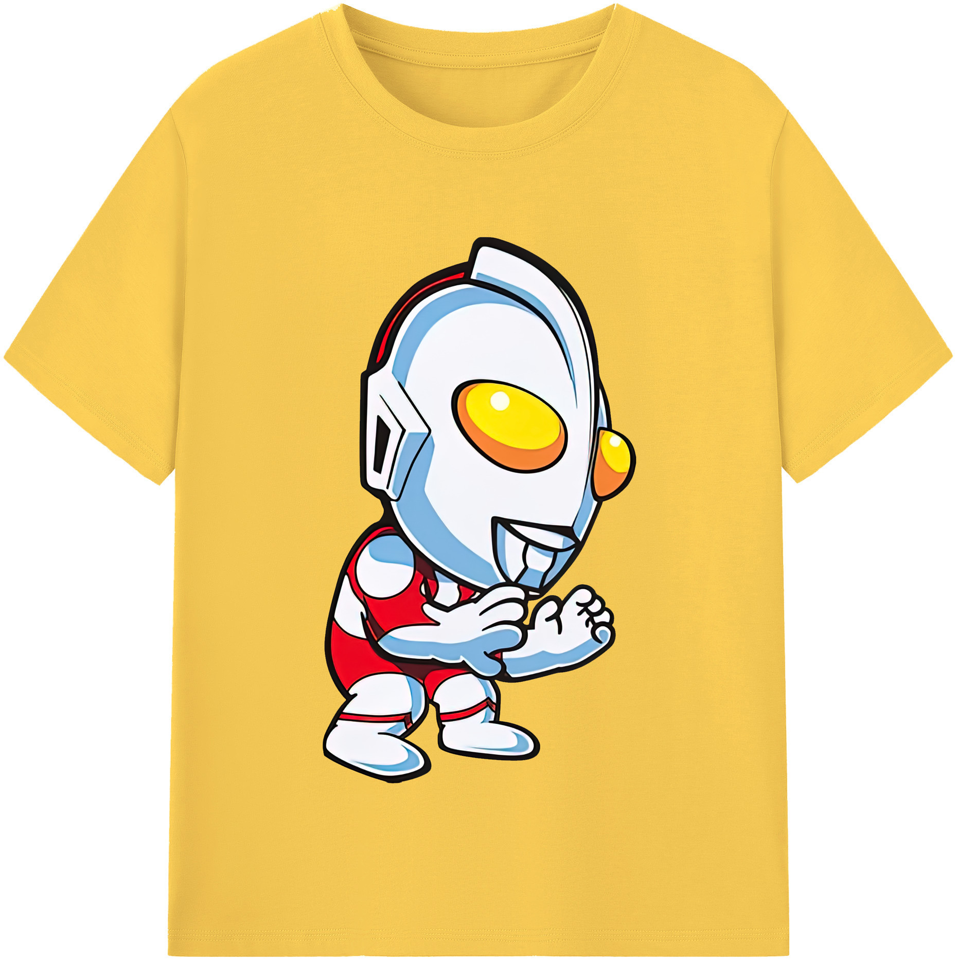 （画像用） ウルトラマン Ultraman 綿100％半袖Tシャツ（フロントプリント）