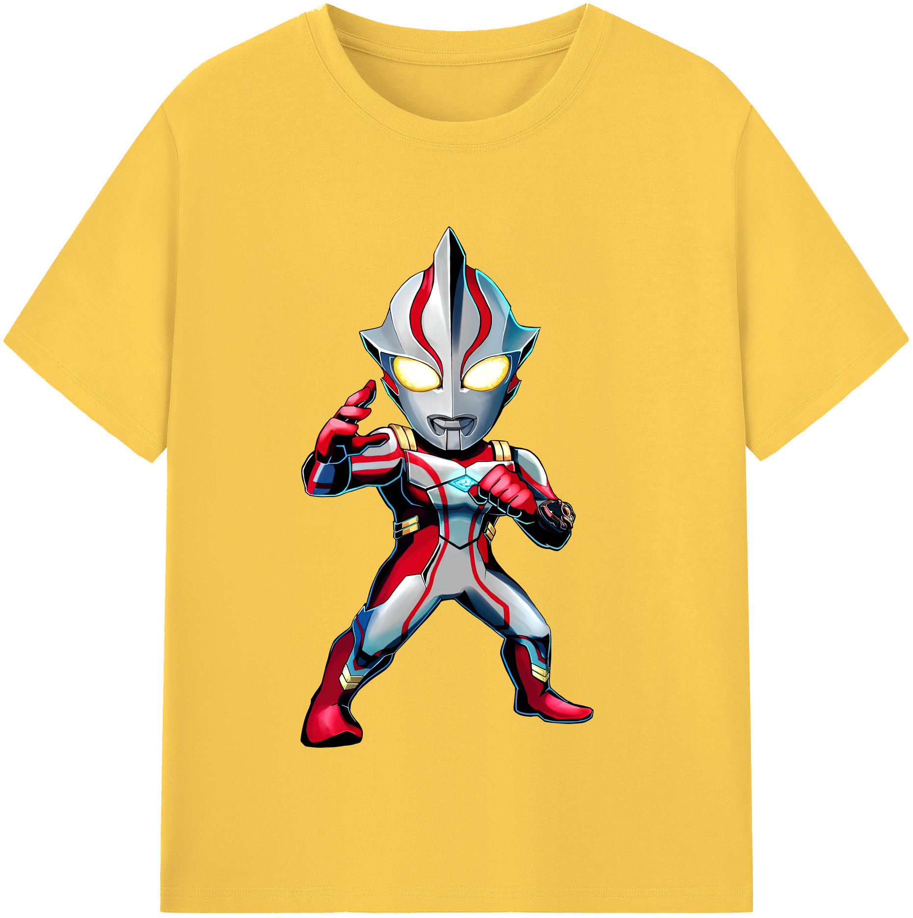 （画像用） ウルトラマン Ultraman 綿100％半袖Tシャツ（フロントプリント）