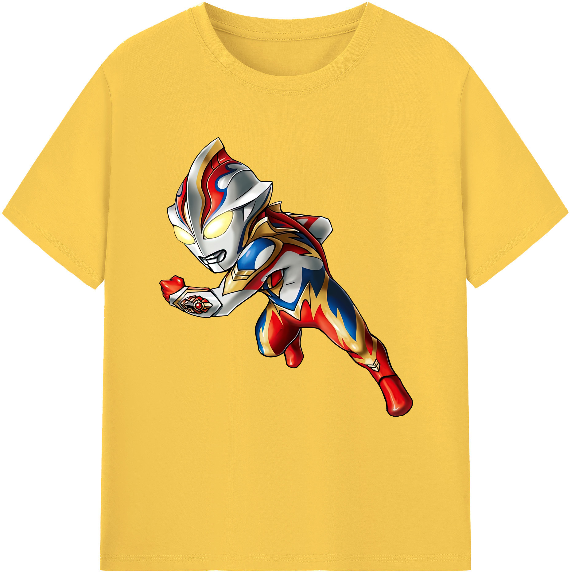 （画像用） ウルトラマン Ultraman 綿100％半袖Tシャツ（フロントプリント）