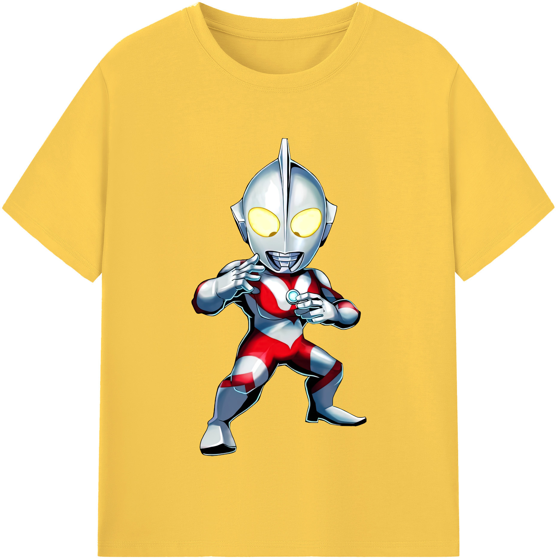 （画像用） ウルトラマン Ultraman 綿100％半袖Tシャツ（フロントプリント）