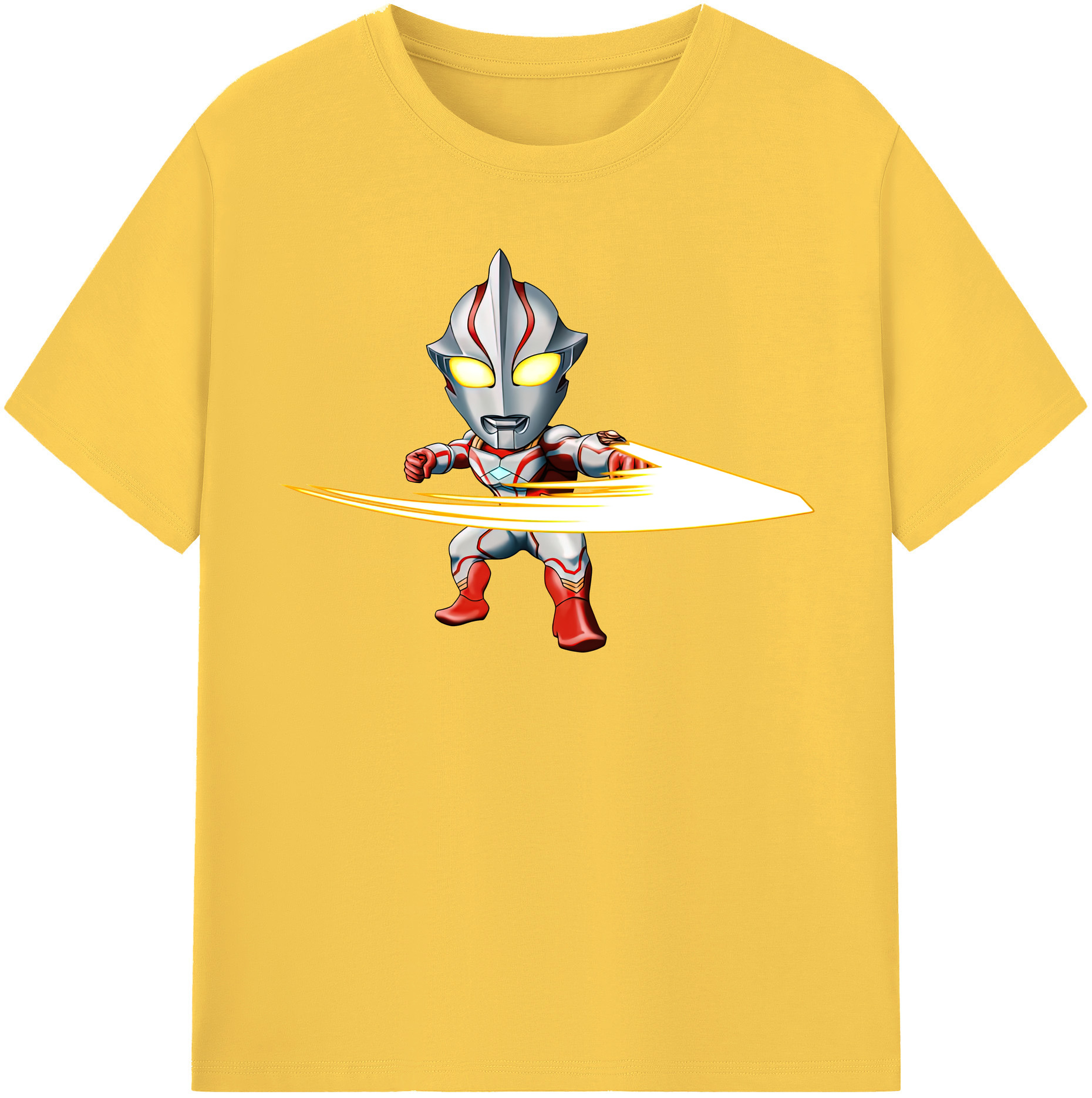 （画像用） ウルトラマン Ultraman 綿100％半袖Tシャツ（フロントプリント）
