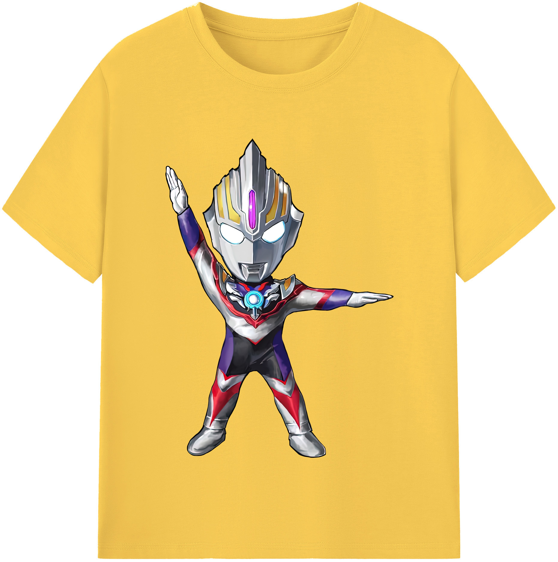 （画像用） ウルトラマン Ultraman 綿100％半袖Tシャツ（フロントプリント）
