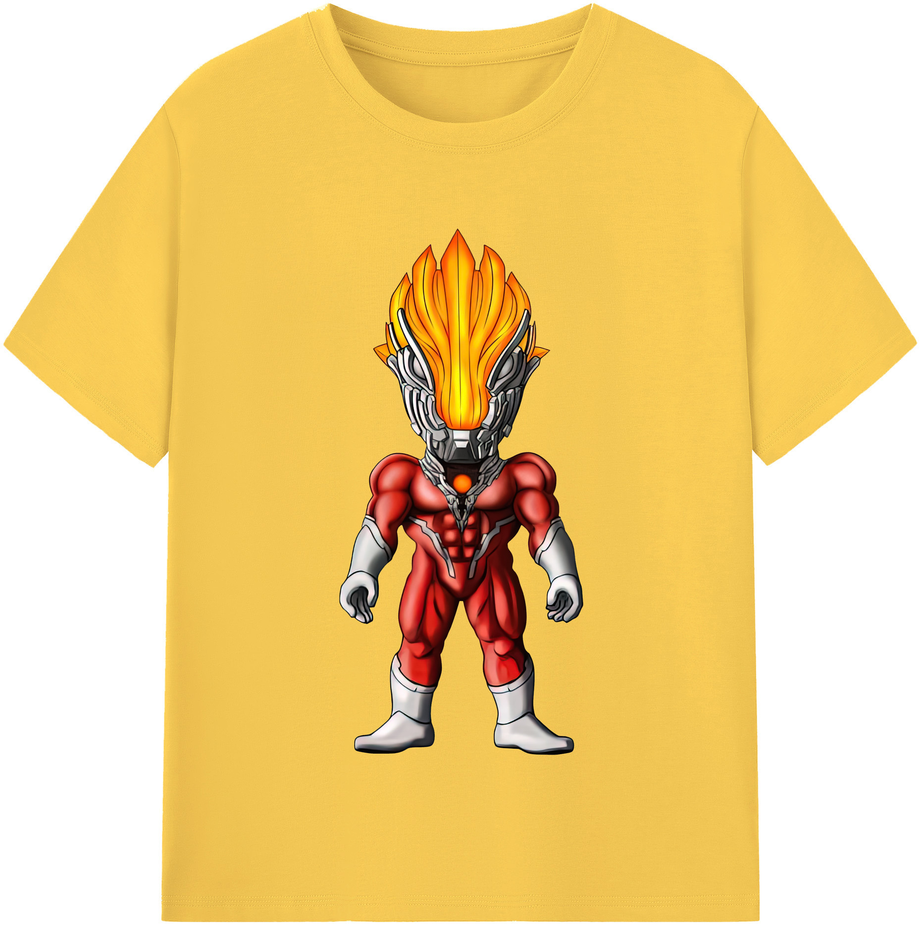 （画像用） ウルトラマン Ultraman 綿100％半袖Tシャツ（フロントプリント）