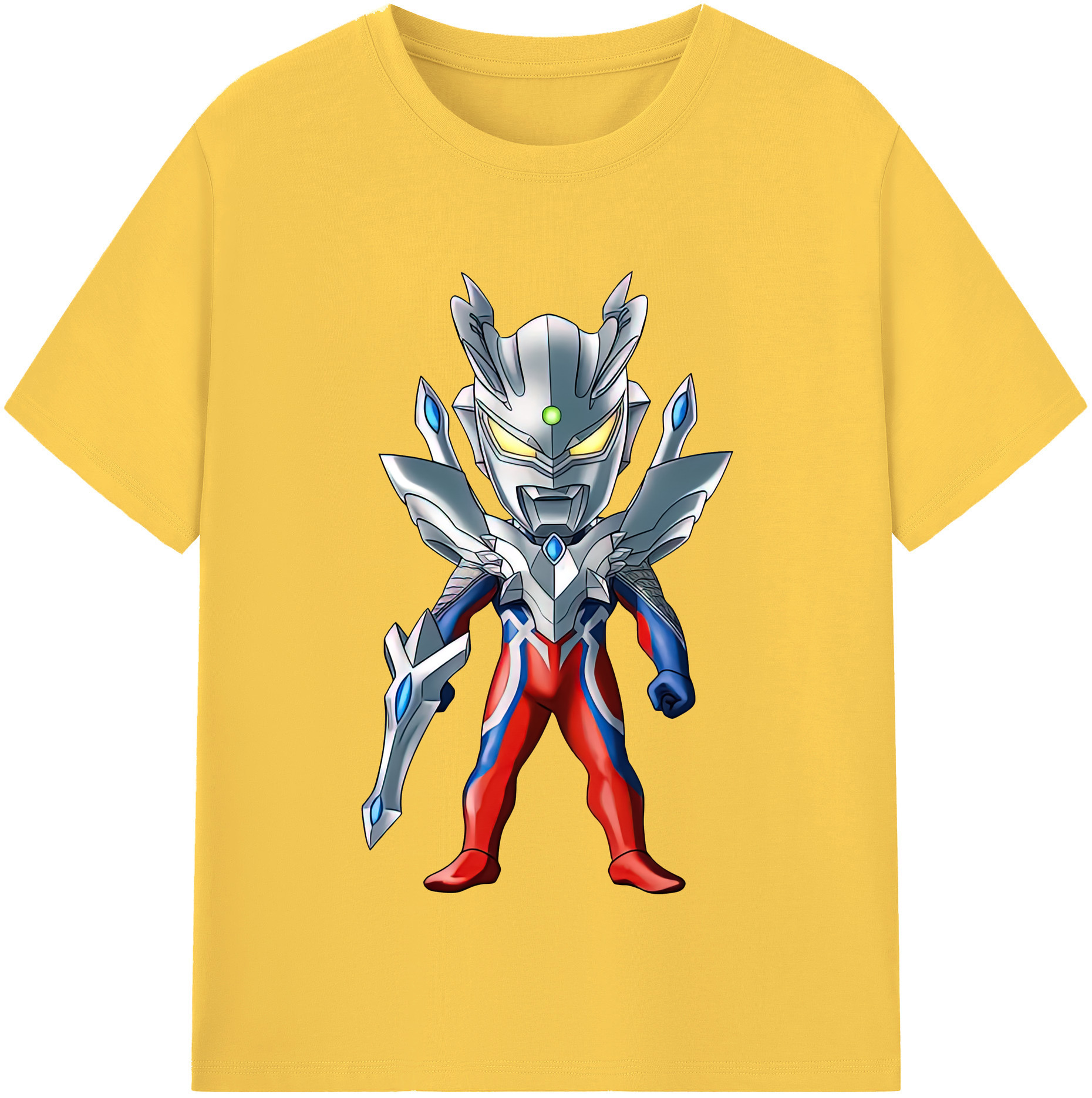 （画像用） ウルトラマン Ultraman 綿100％半袖Tシャツ（フロントプリント）
