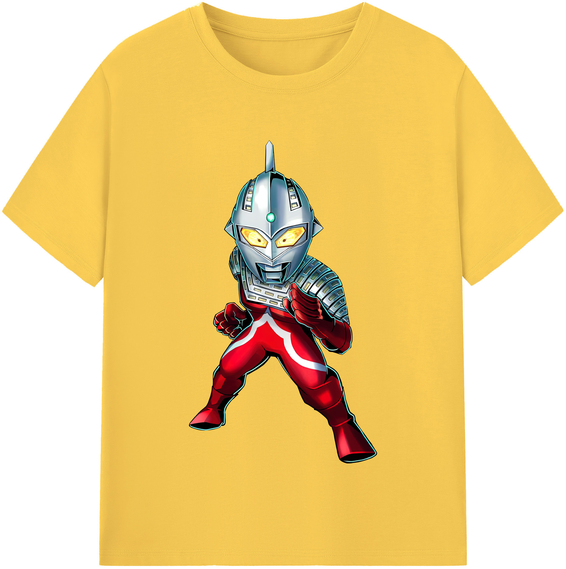 （画像用） ウルトラマン Ultraman 綿100％半袖Tシャツ（フロントプリント）