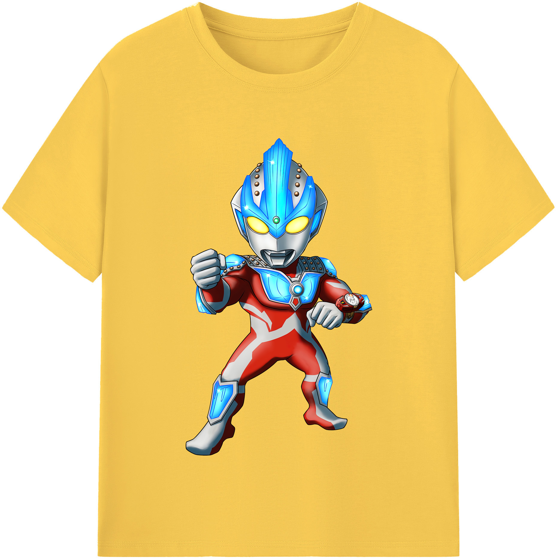 （画像用） ウルトラマン Ultraman 綿100％半袖Tシャツ（フロントプリント）