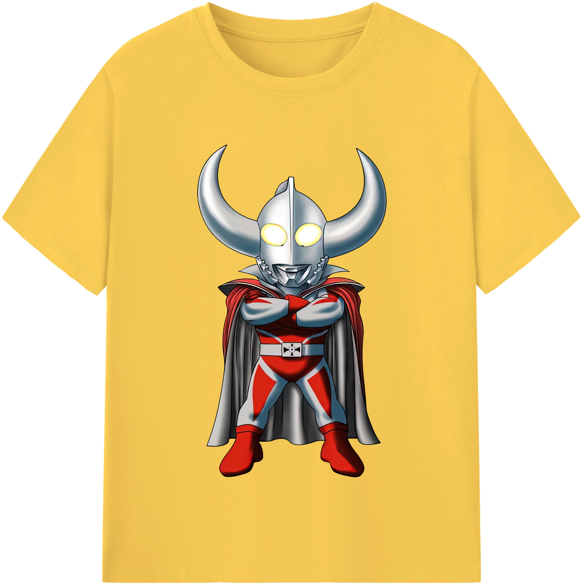 （画像用） ウルトラマン Ultraman 綿100％半袖Tシャツ（フロントプリント）