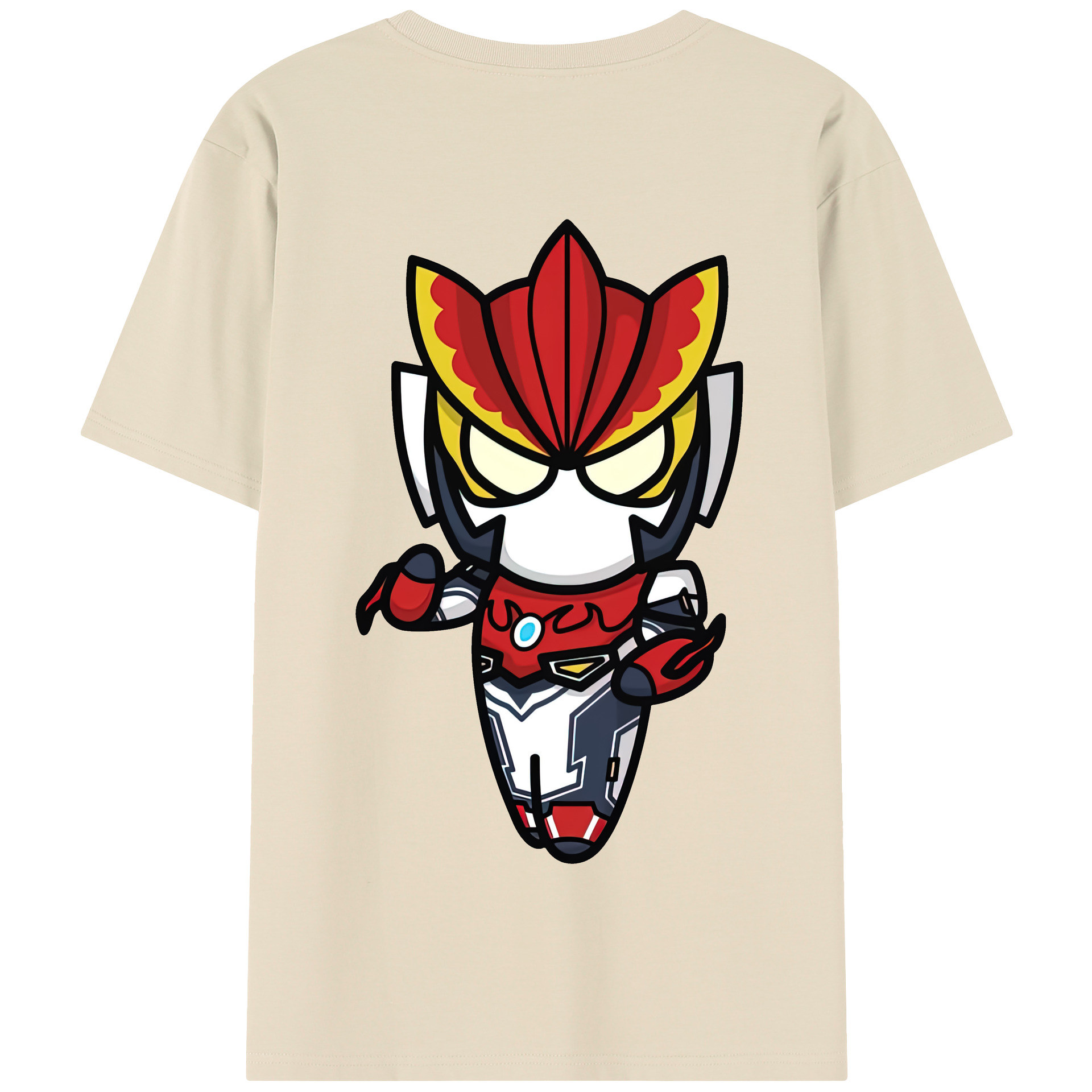 （画像用） ウルトラマン Ultraman 綿100％半袖Tシャツ（背面プリント）