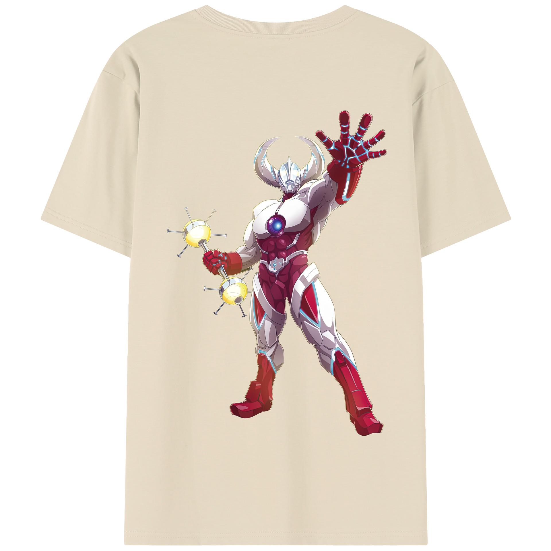 （画像用） ウルトラマン Ultraman 綿100％半袖Tシャツ（背面プリント）