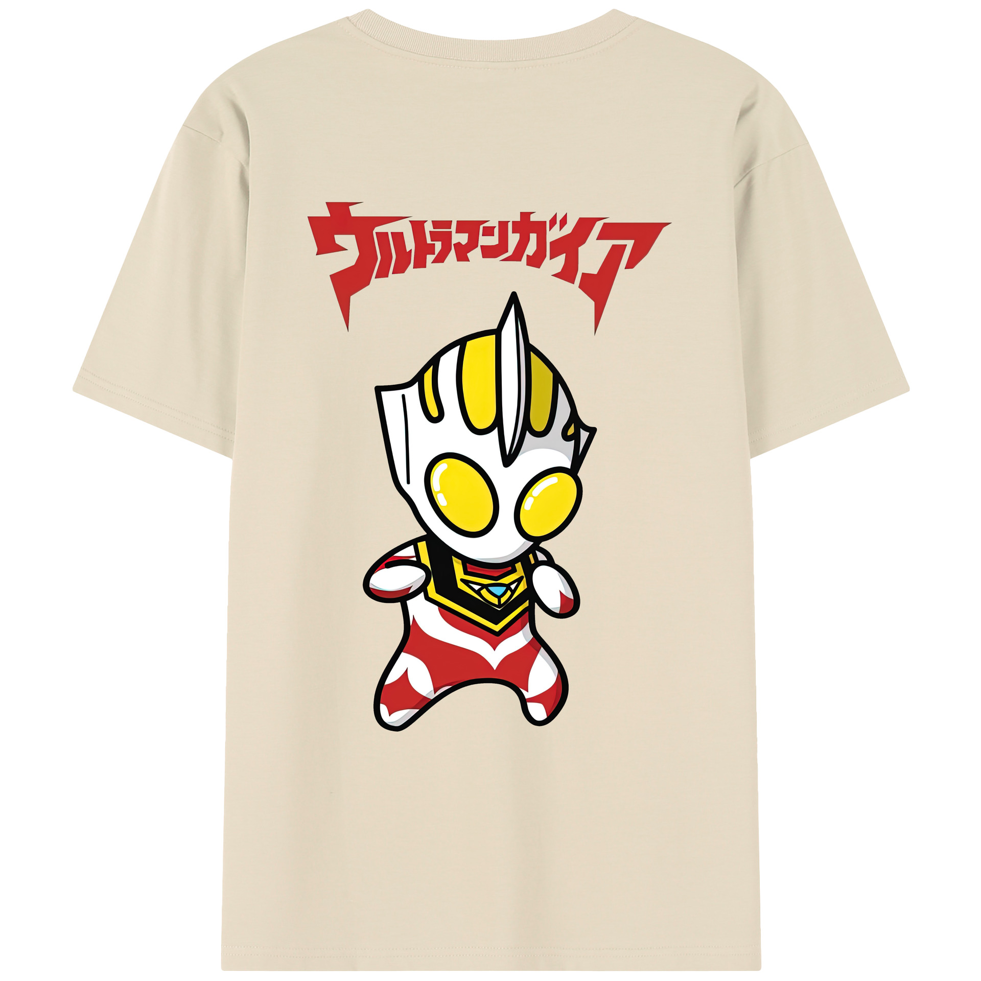 （画像用） ウルトラマン Ultraman 綿100％半袖Tシャツ（背面プリント）