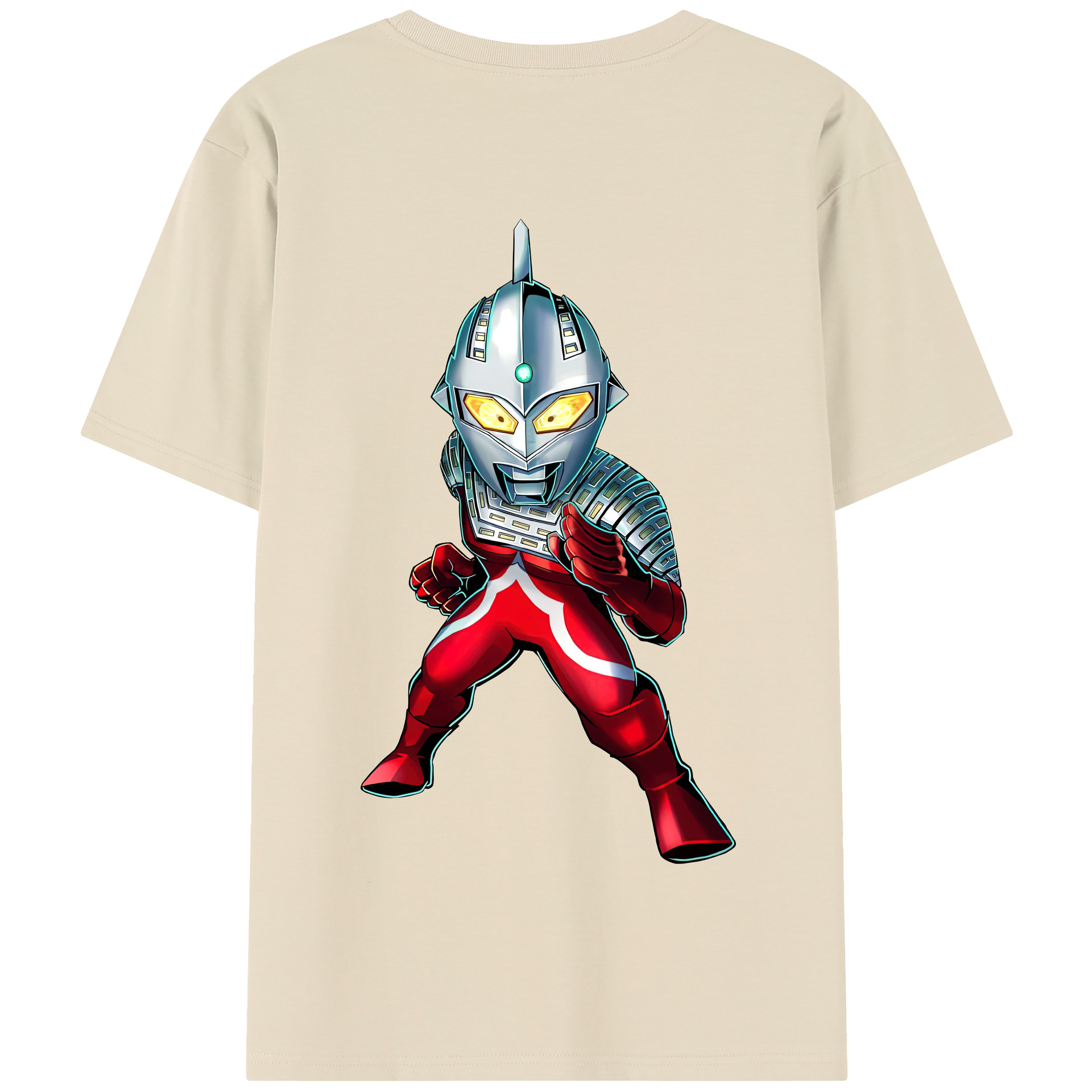 （画像用） ウルトラマン Ultraman 綿100％半袖Tシャツ（背面プリント）