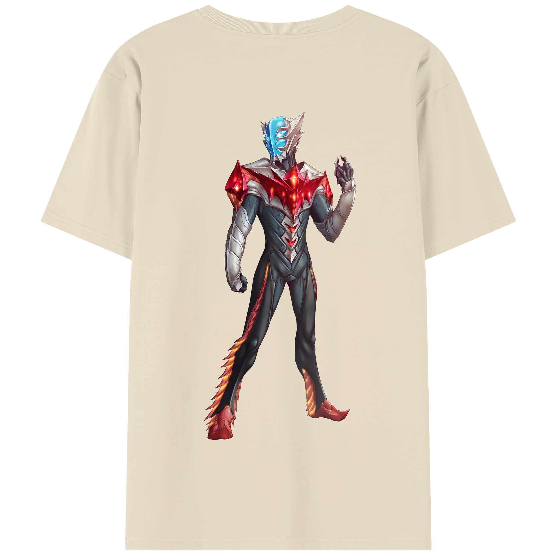 （画像用） ウルトラマン Ultraman 綿100％半袖Tシャツ（背面プリント）