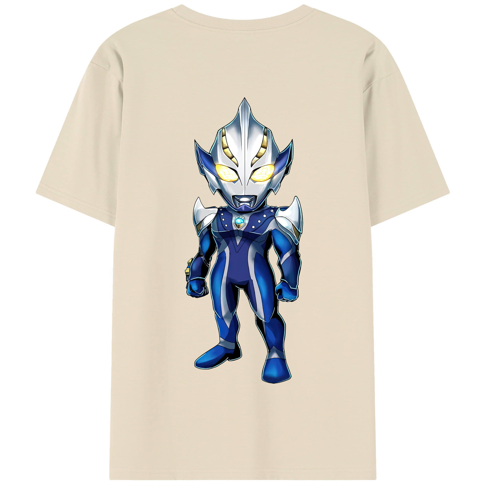 （画像用） ウルトラマン Ultraman 綿100％半袖Tシャツ（背面プリント）