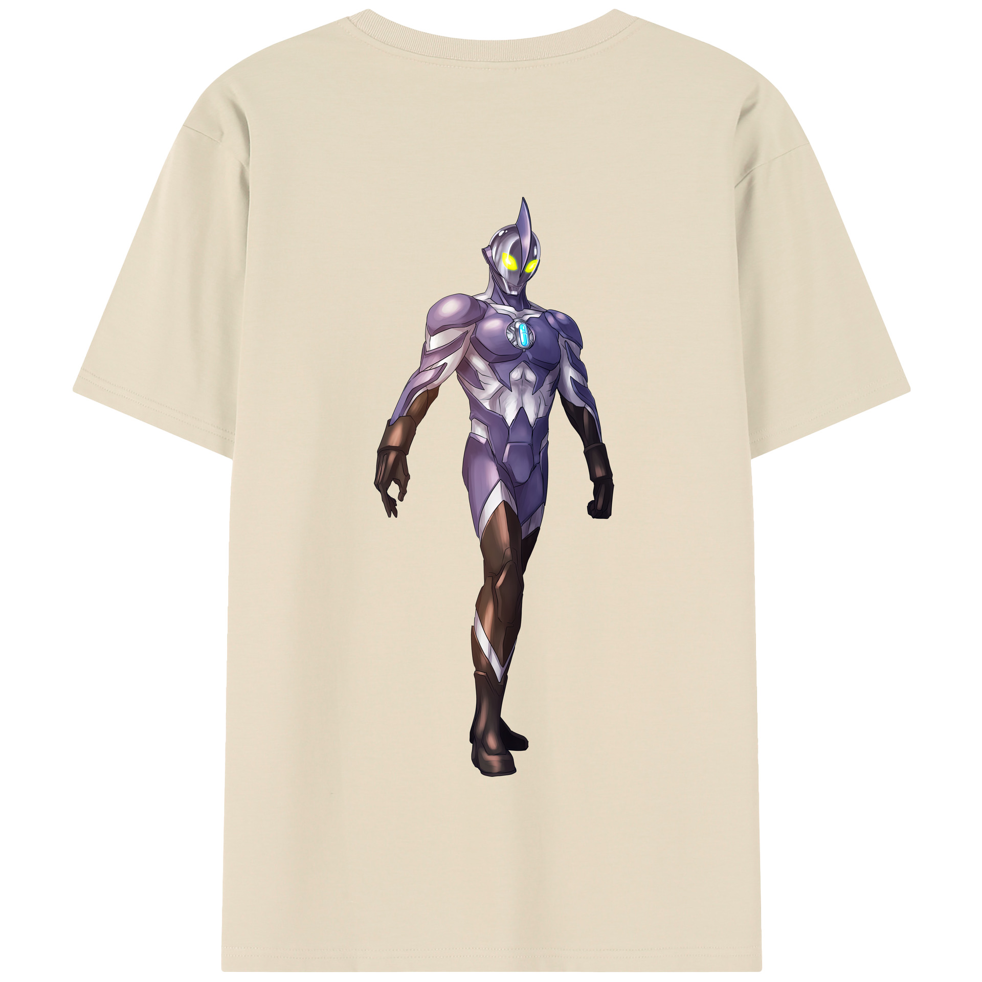 （画像用） ウルトラマン Ultraman 綿100％半袖Tシャツ（背面プリント）