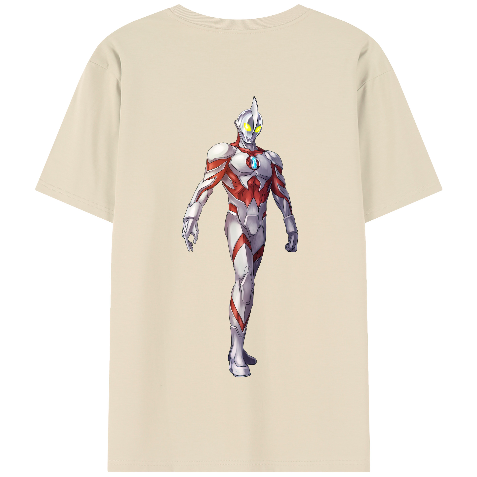 （画像用） ウルトラマン Ultraman 綿100％半袖Tシャツ（背面プリント）