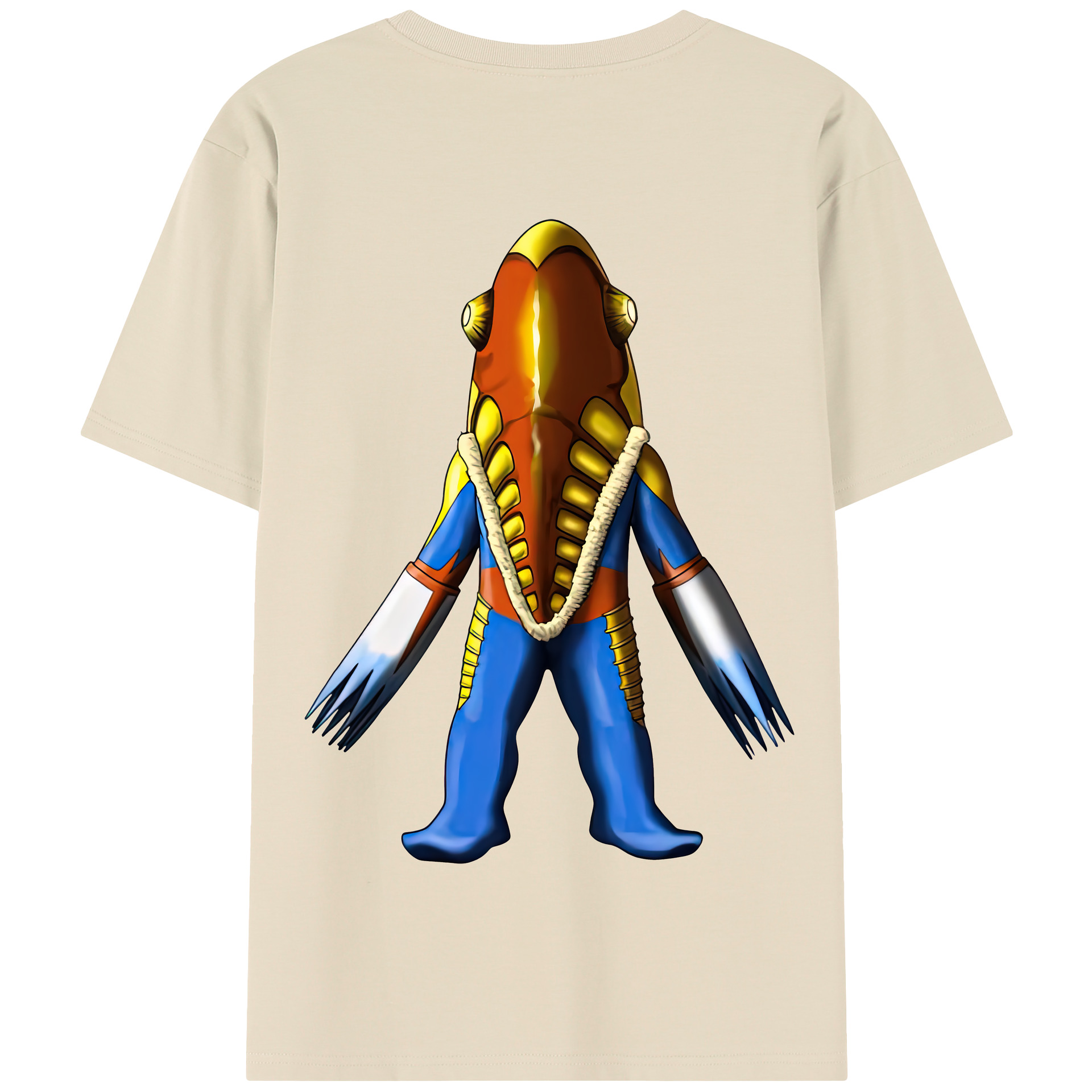 （画像用） ウルトラマン Ultraman 綿100％半袖Tシャツ（背面プリント）