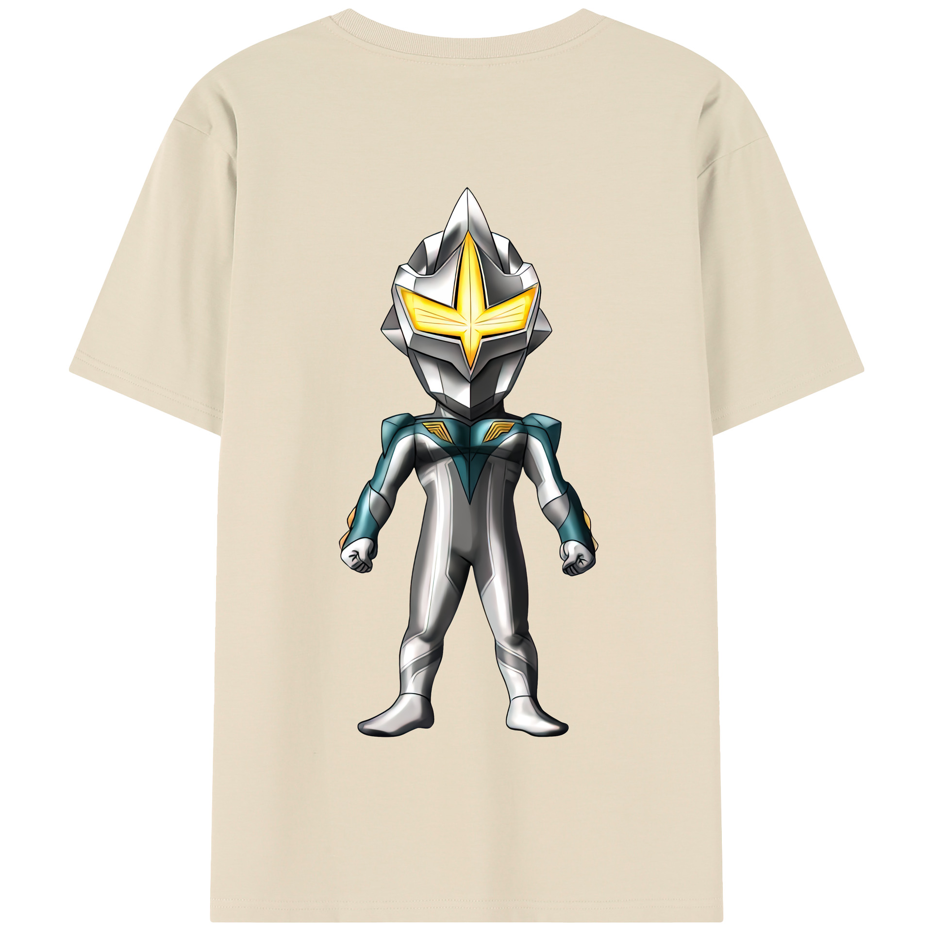 （画像用） ウルトラマン Ultraman 綿100％半袖Tシャツ（背面プリント）