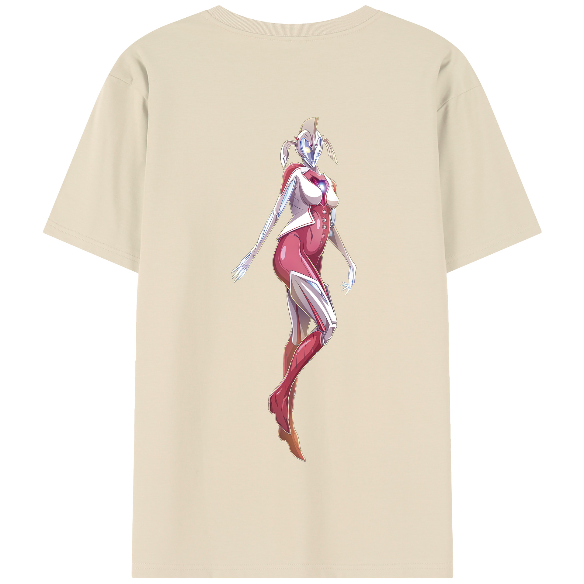 （画像用） ウルトラマン Ultraman 綿100％半袖Tシャツ（背面プリント）