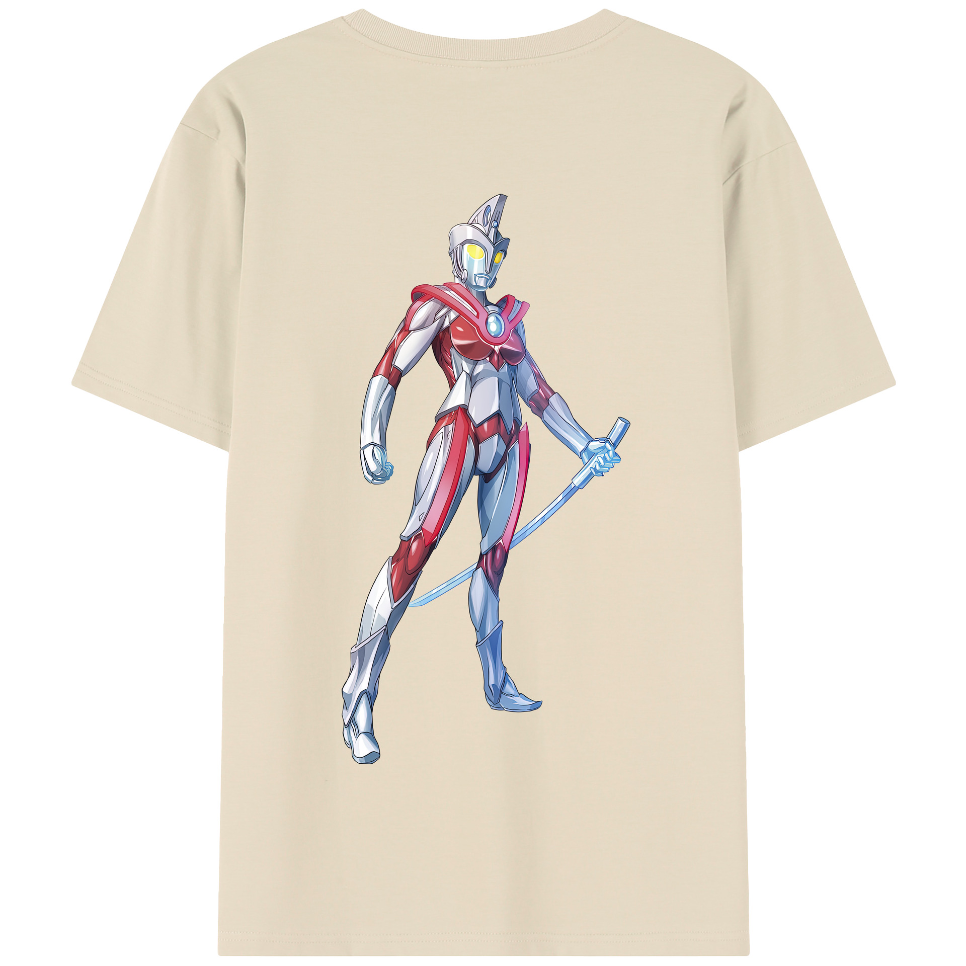 （画像用） ウルトラマン Ultraman 綿100％半袖Tシャツ（背面プリント）