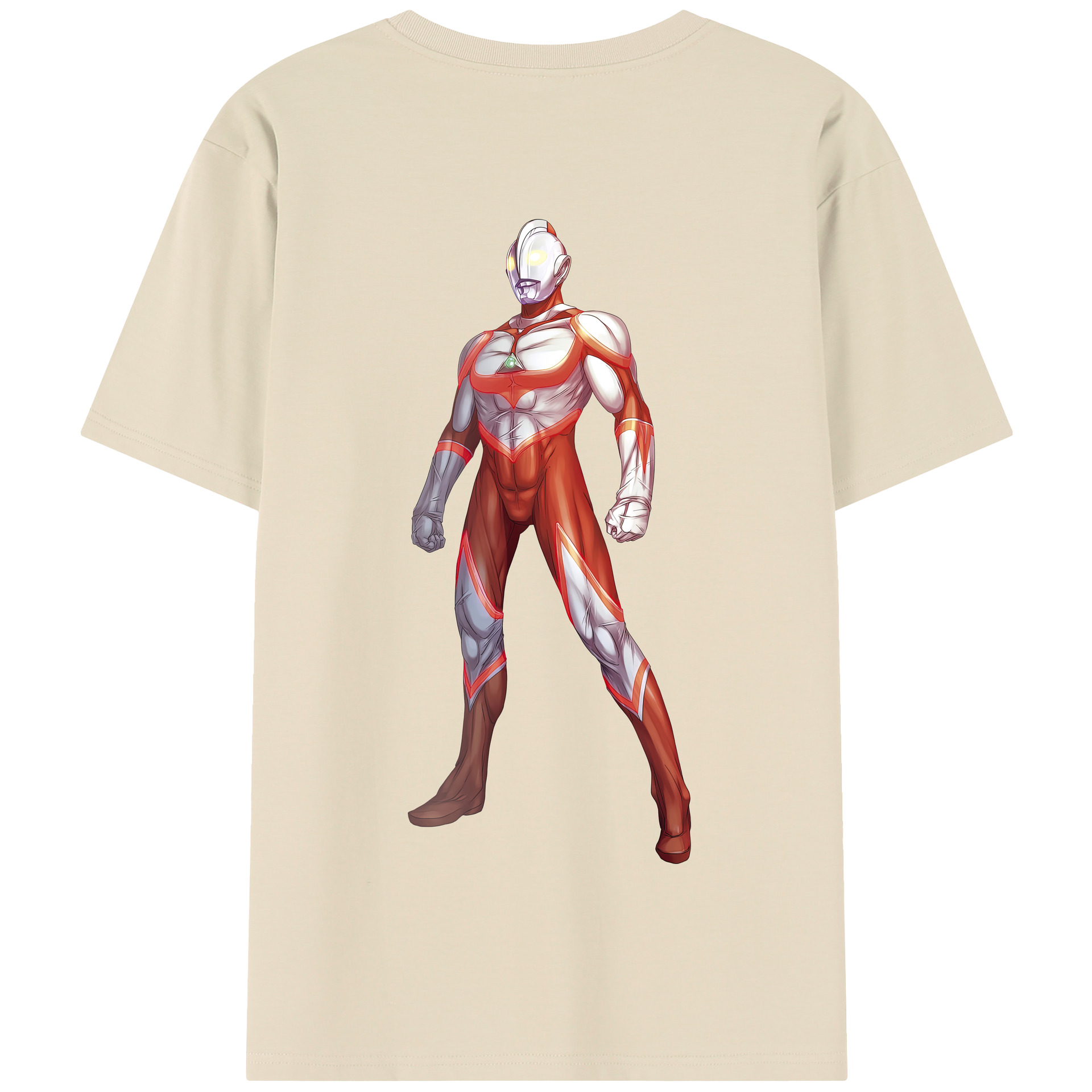 （画像用） ウルトラマン Ultraman 綿100％半袖Tシャツ（背面プリント）