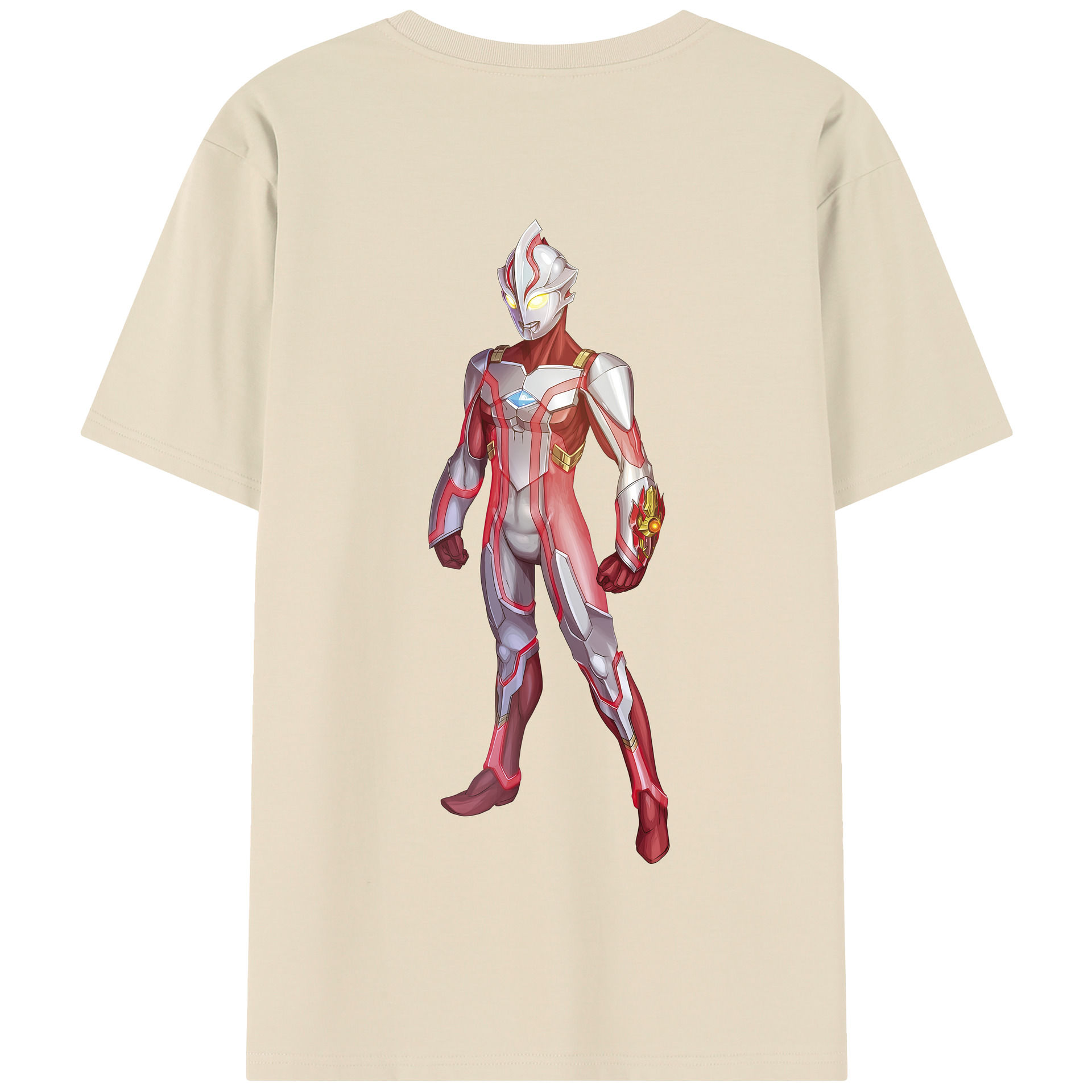 （画像用） ウルトラマン Ultraman 綿100％半袖Tシャツ（背面プリント）