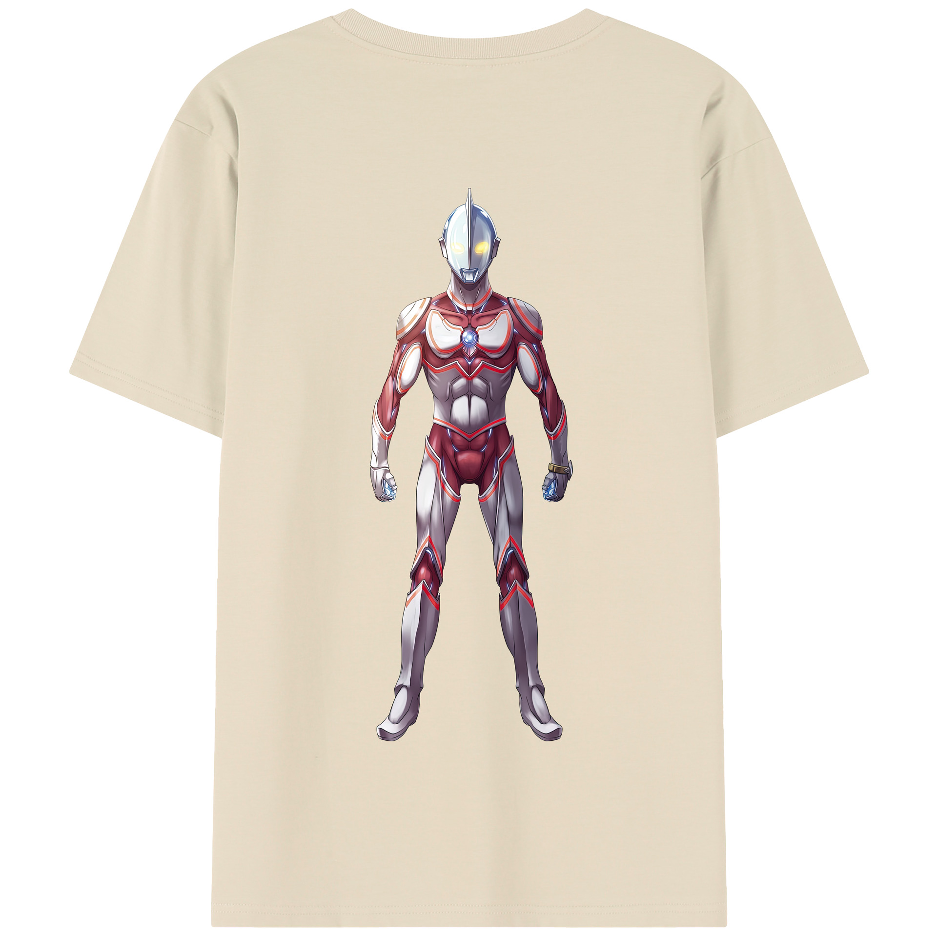 （画像用） ウルトラマン Ultraman 綿100％半袖Tシャツ（背面プリント）