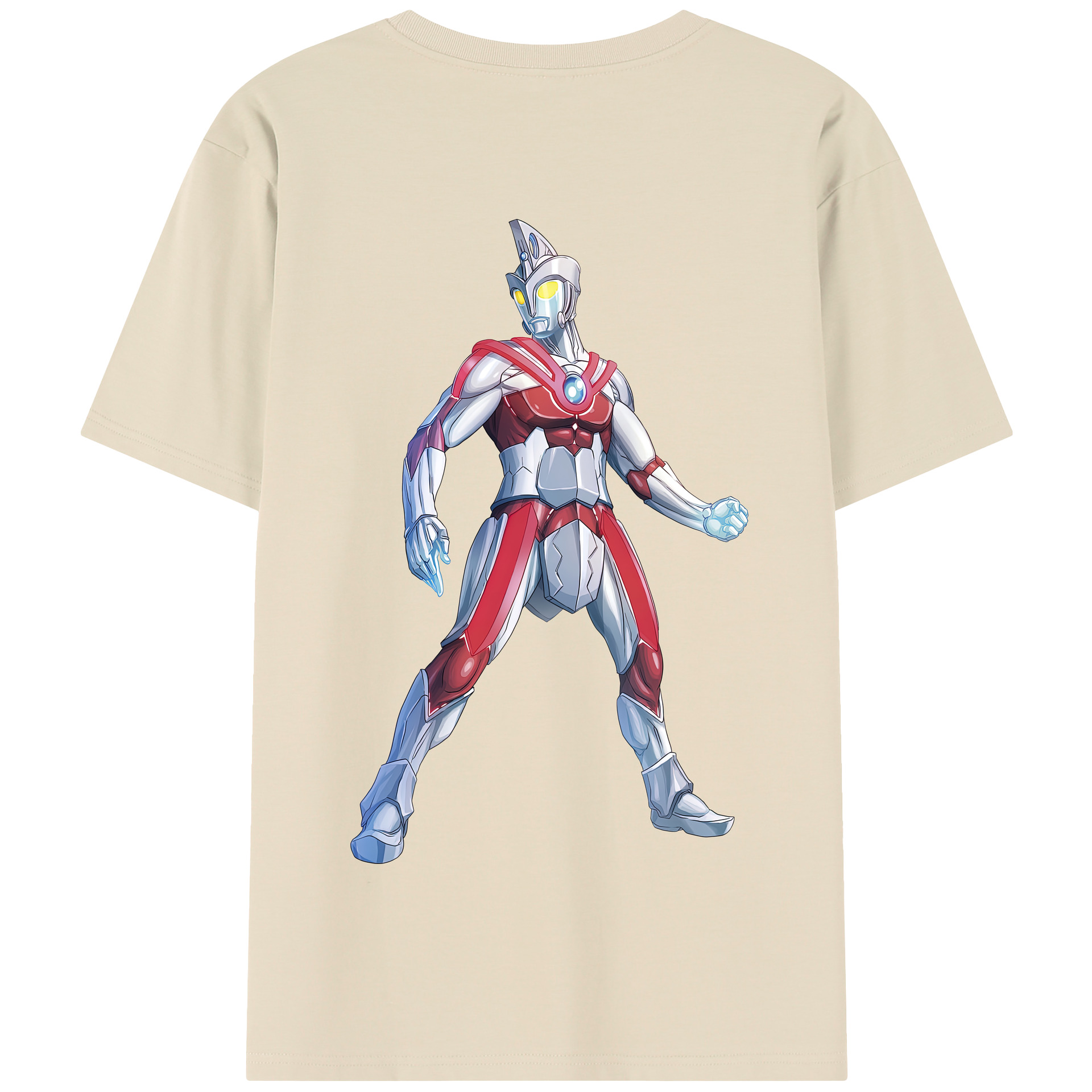 （画像用） ウルトラマン Ultraman 綿100％半袖Tシャツ（背面プリント）