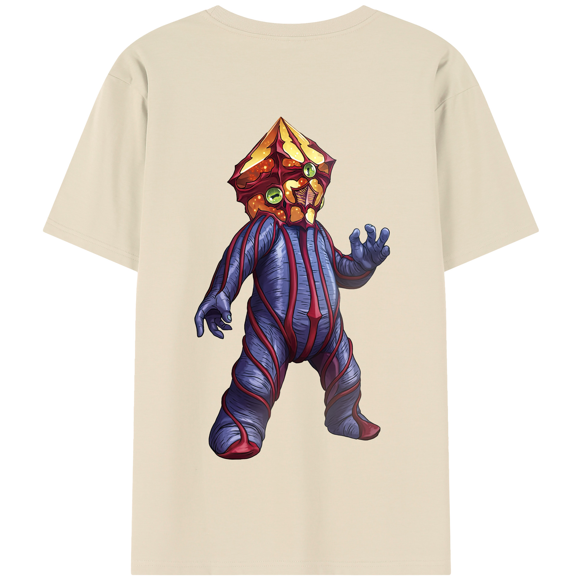 （画像用） ウルトラマン Ultraman 綿100％半袖Tシャツ（背面プリント）