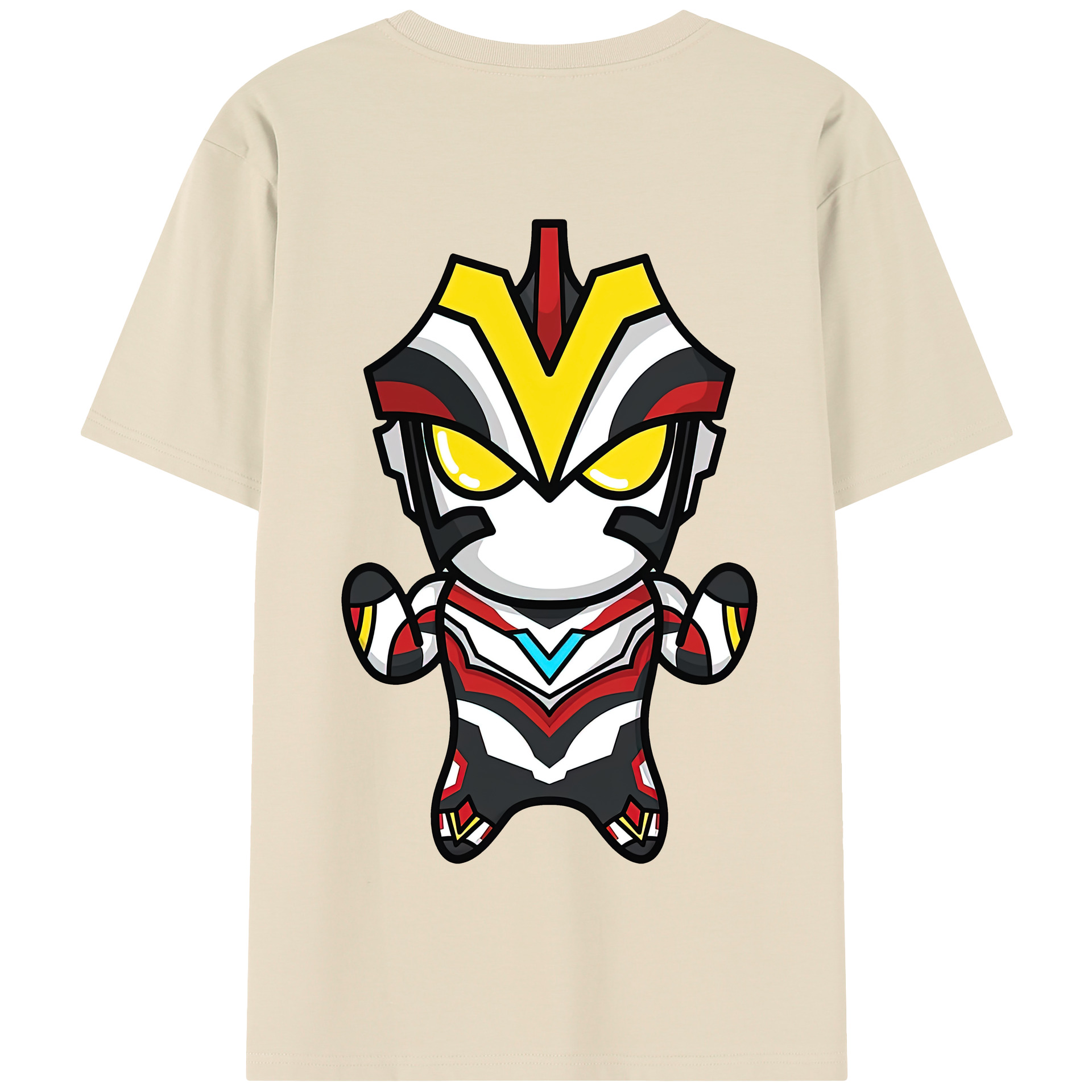 （画像用） ウルトラマン Ultraman 綿100％半袖Tシャツ（背面プリント）