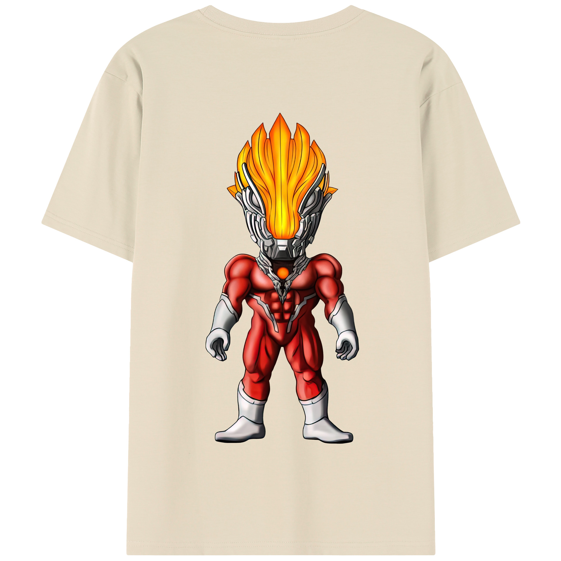 （画像用） ウルトラマン Ultraman 綿100％半袖Tシャツ（背面プリント）