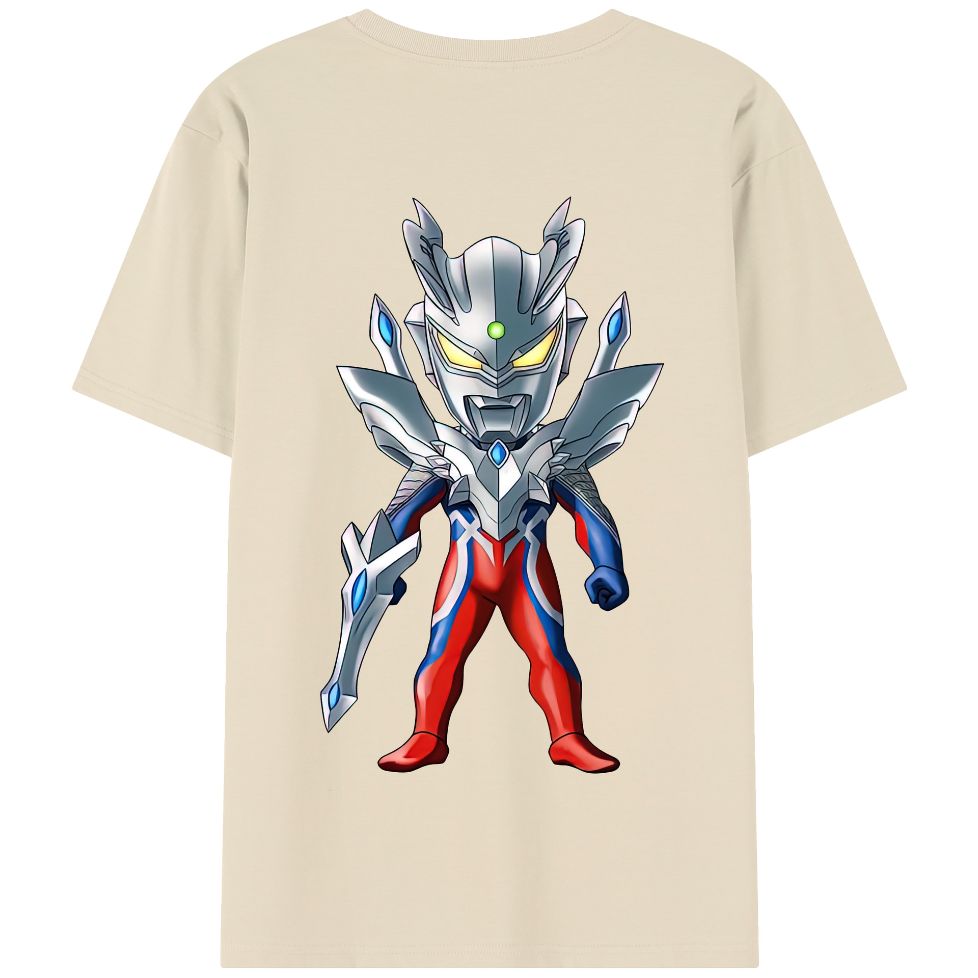 （画像用） ウルトラマン Ultraman 綿100％半袖Tシャツ（背面プリント）