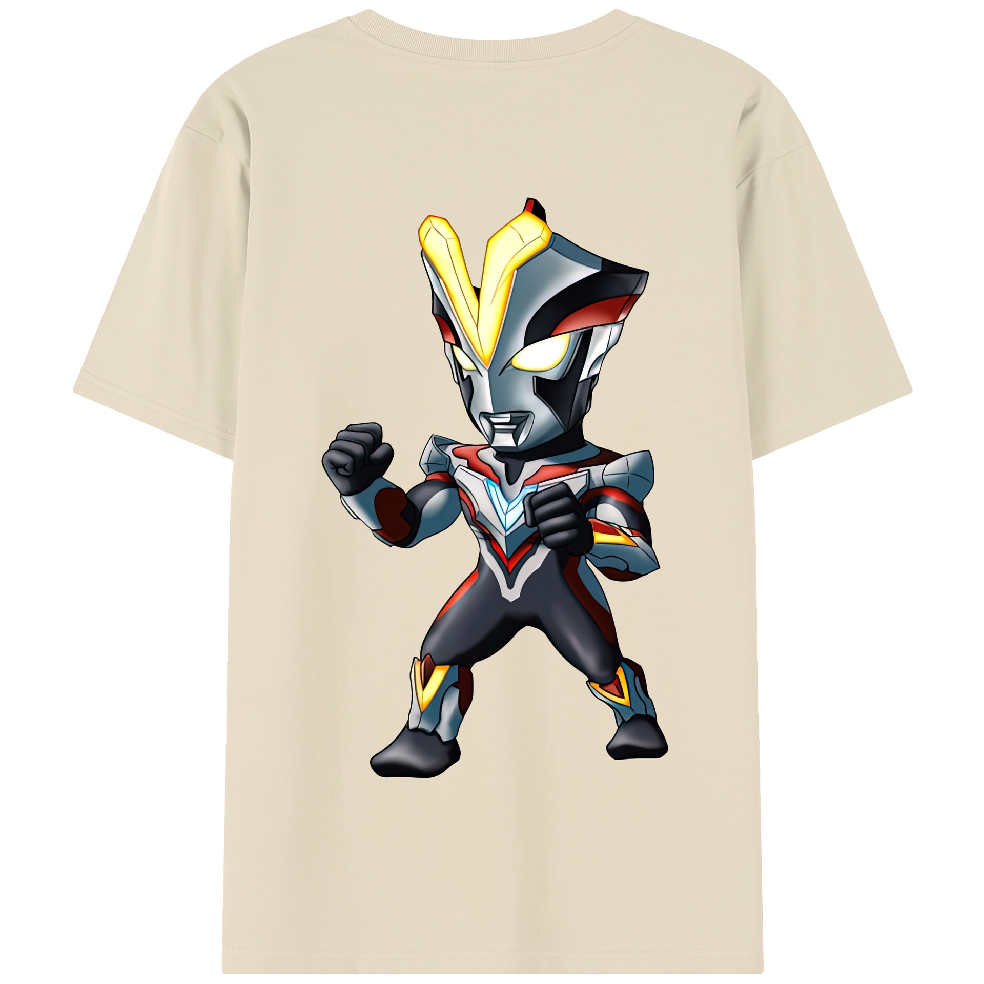 （画像用） ウルトラマン Ultraman 綿100％半袖Tシャツ（背面プリント）