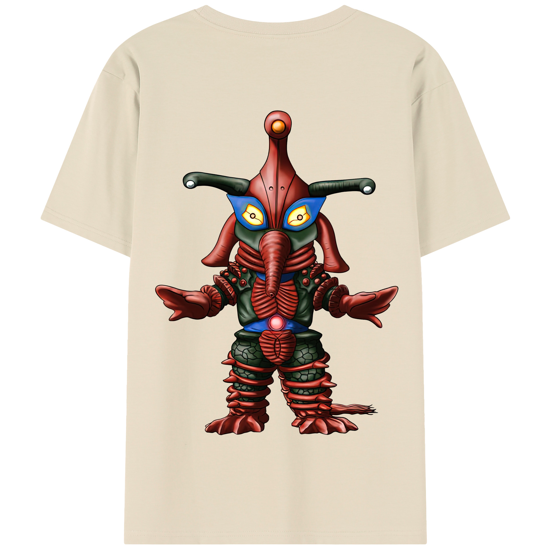 （画像用） ウルトラマン Ultraman 綿100％半袖Tシャツ（背面プリント）
