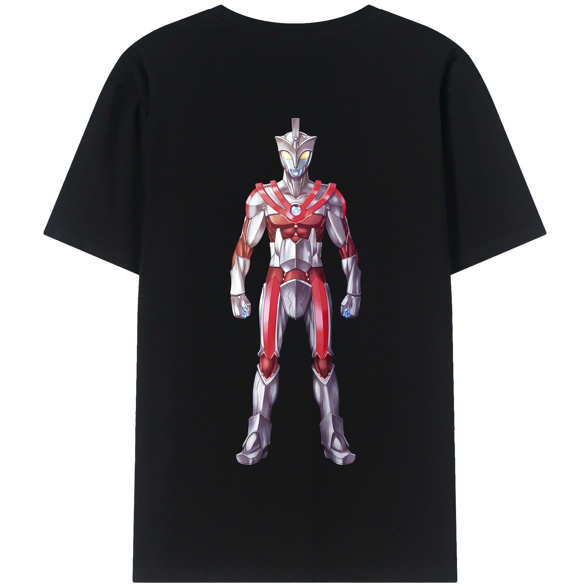 （画像用） ウルトラマン Ultraman 綿100％半袖Tシャツ（背面プリント）