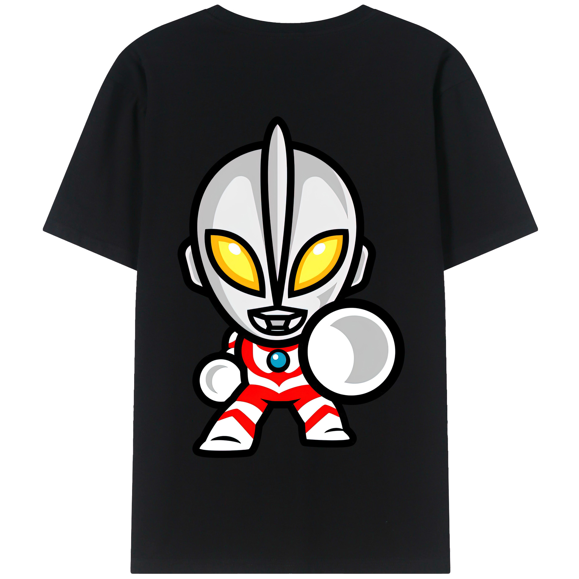 （画像用） ウルトラマン Ultraman 綿100％半袖Tシャツ（背面プリント）