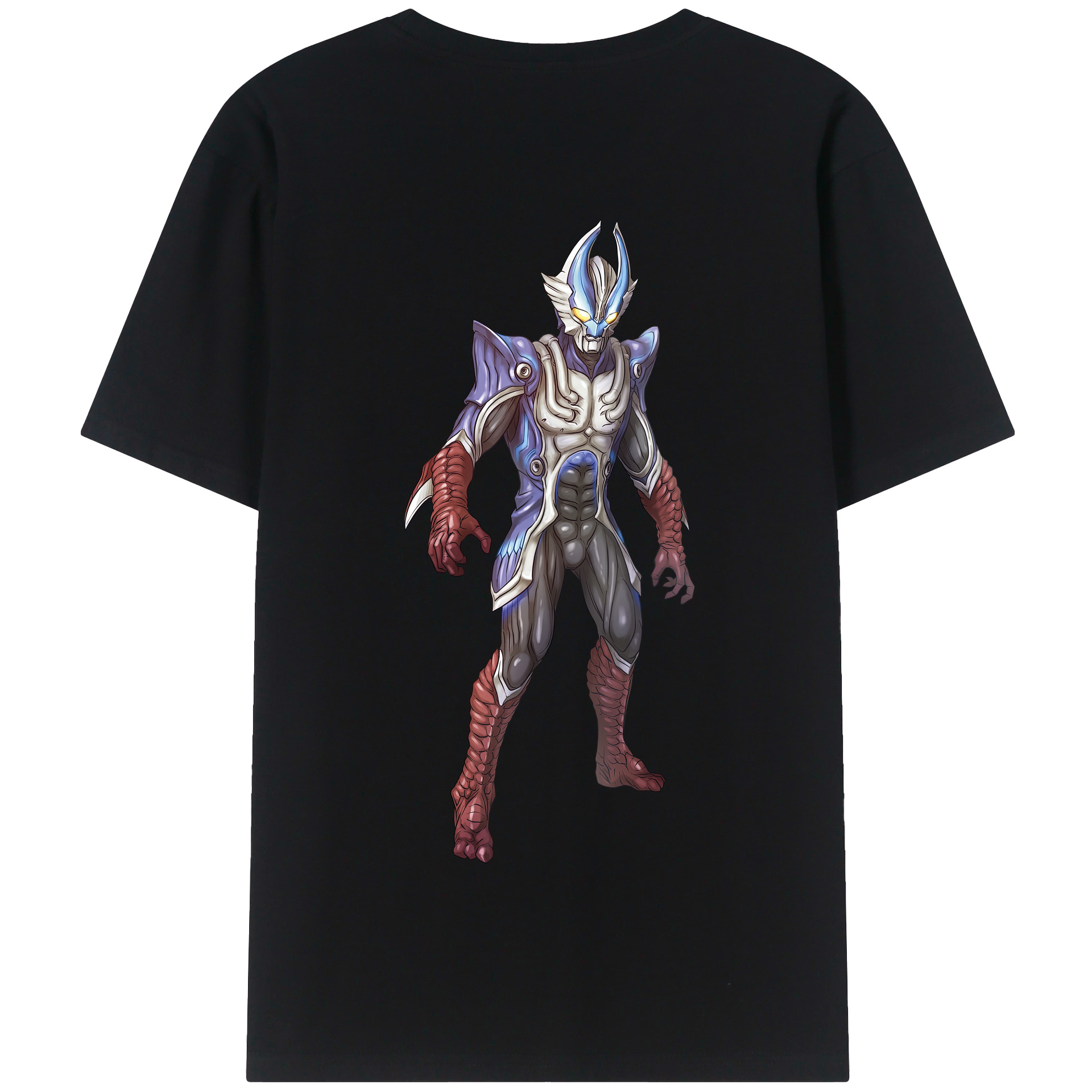 （画像用） ウルトラマン Ultraman 綿100％半袖Tシャツ（背面プリント）